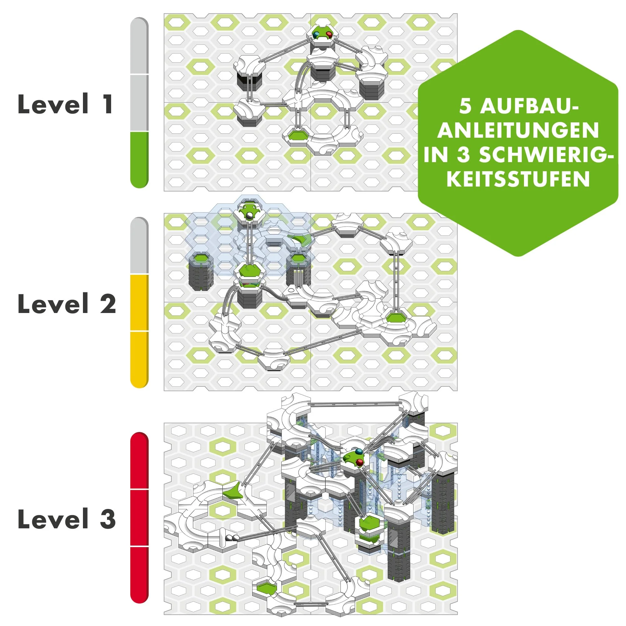 Ravensburger GraviTrax PRO Starter-Set Vertical 22426 - GraviTrax Starterset für Deine Kugelbahn - Murmelbahn und Konstruktionsspielzeug ab 8 Jahren, alleine bespielbar - Image 5