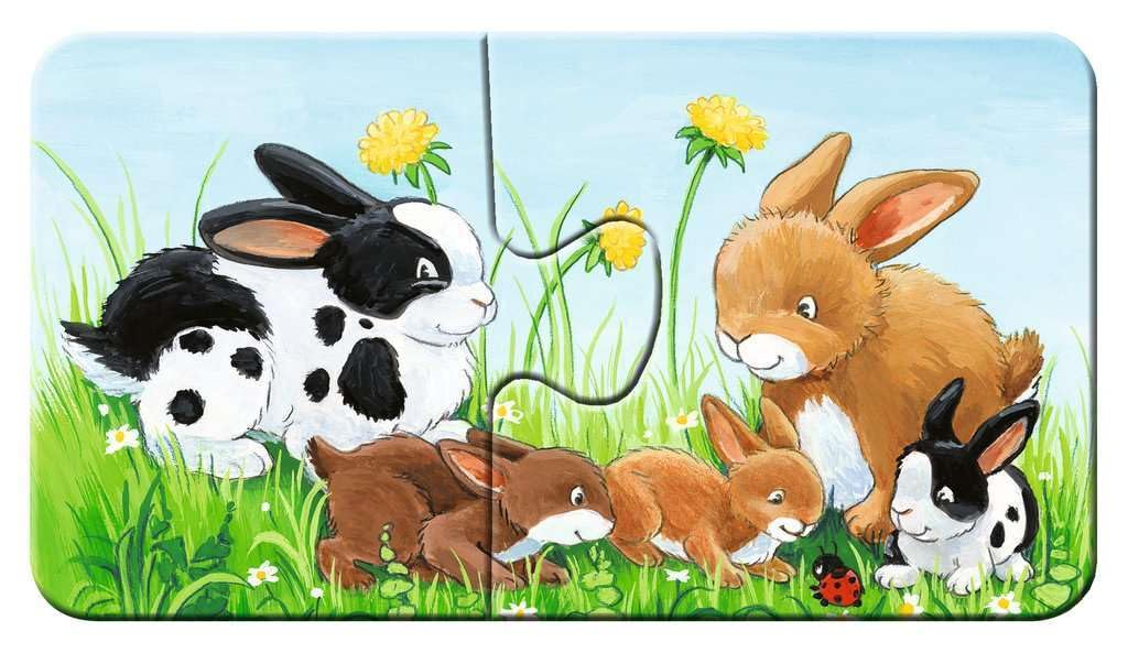 Ravensburger Kinderpuzzle - 05072 Tierfamilien auf dem Bauernhof - My First Puzzle mit 9x2 Teilen - Puzzle für Kinder ab 2 Jahren - Image 3