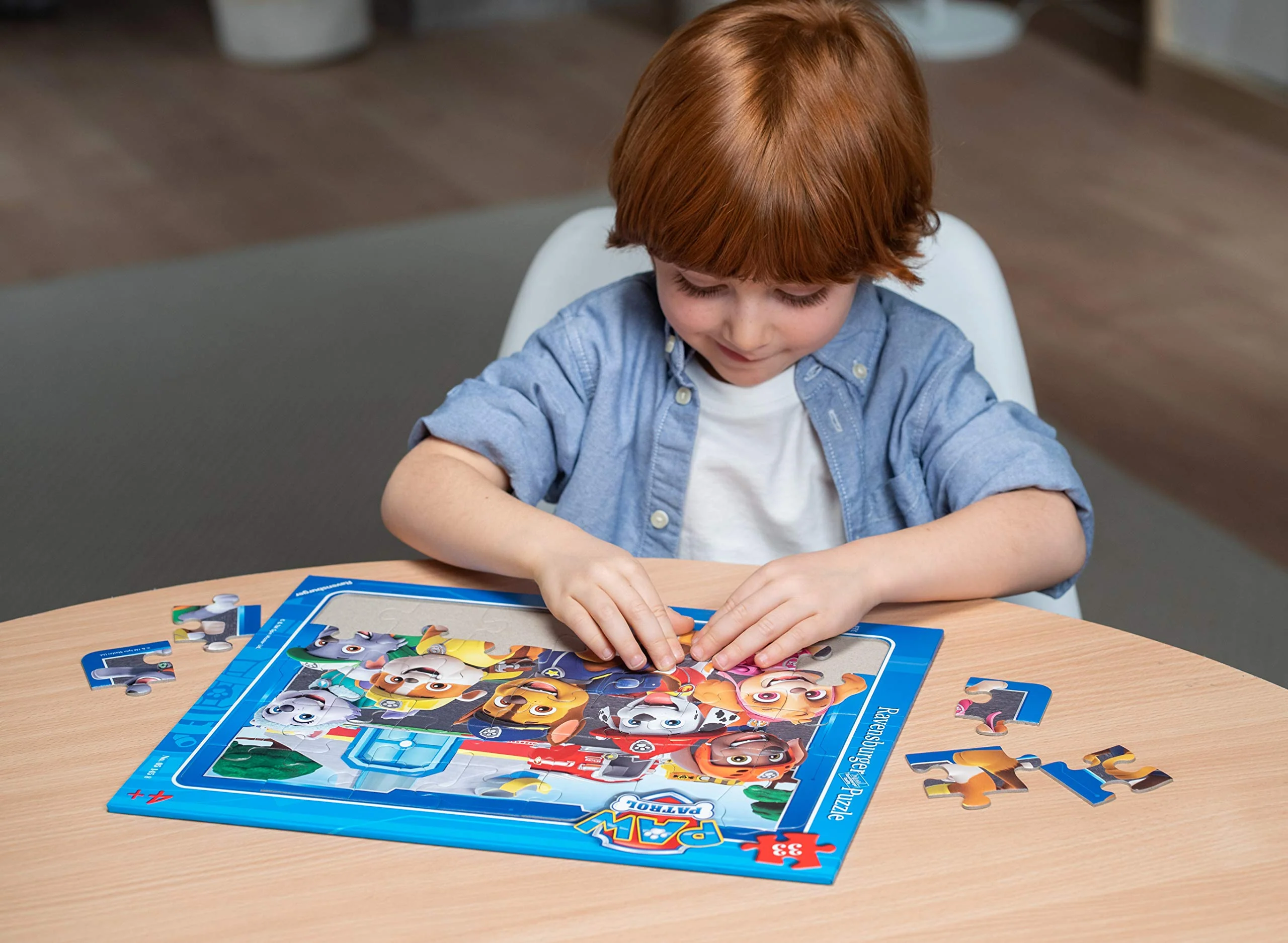 Ravensburger Kinderpuzzle - 06155 Familienfoto - Rahmenpuzzle für Kinder ab 4 Jahren, Paw Patrol Puzzle mit 37 Teilen - Image 2