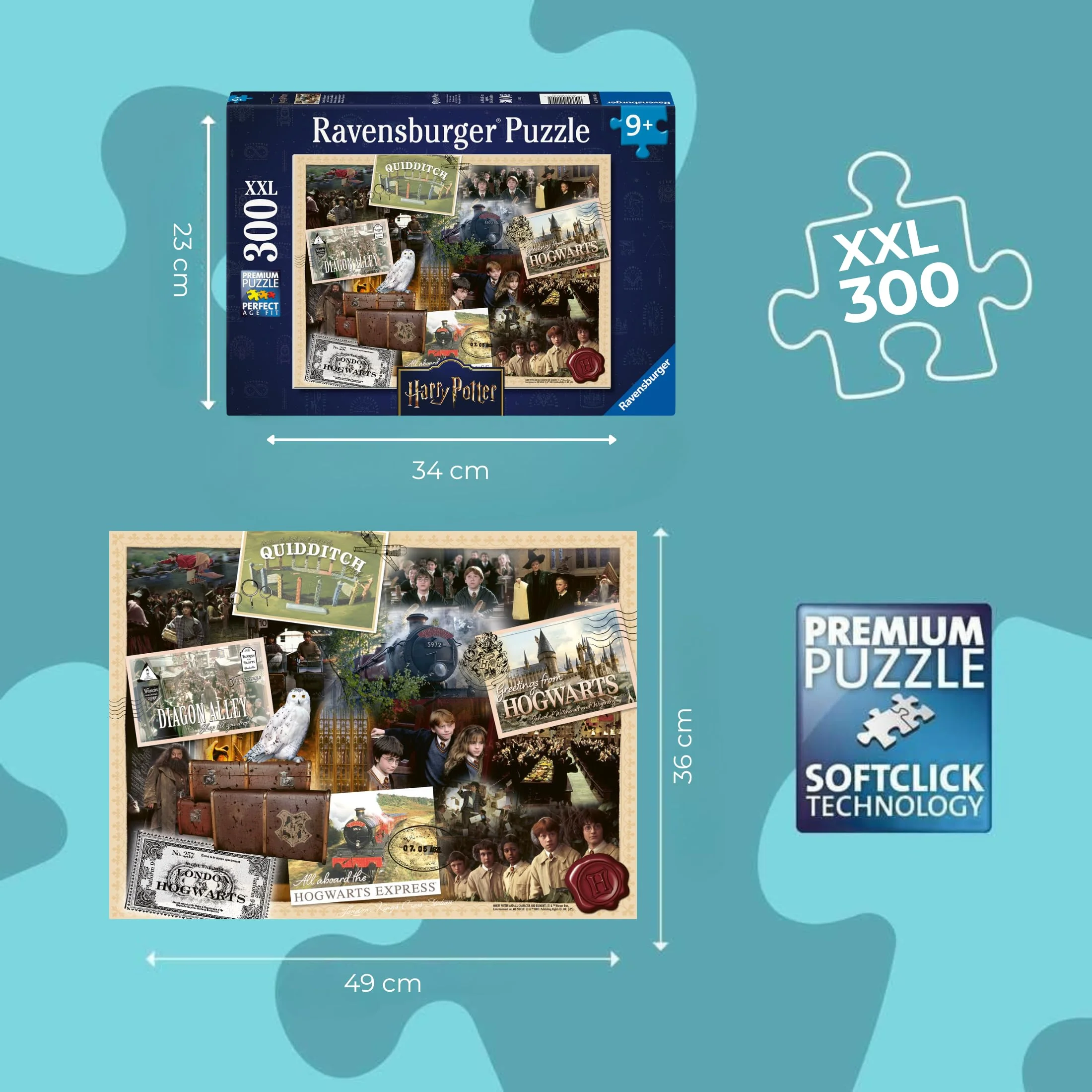 Ravensburger Kinderpuzzle - 12004140 Zurück in Hogwarts! - Harry Potter Puzzle für Kinder ab 9 Jahren, mit 300 Teilen im XXL-Format - Image 6