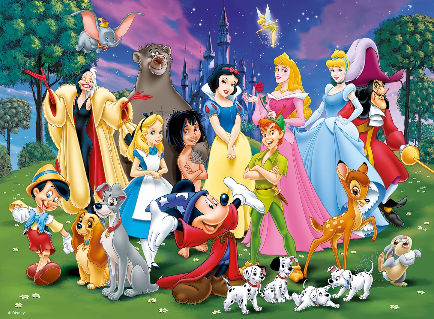 Ravensburger Kinderpuzzle - 12698 Disney Lieblinge - Disney-Puzzle für Kinder ab 8 Jahren, mit 200 Teilen im XXL-Format - Image 6