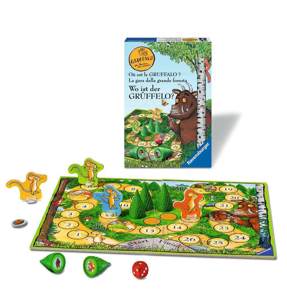 Ravensburger Kinderspiele - 20833 - Wo ist der Grüffelo? - Brettspiel für 2-4 Grüffelo-Fans ab 4 Jahren - Image 2