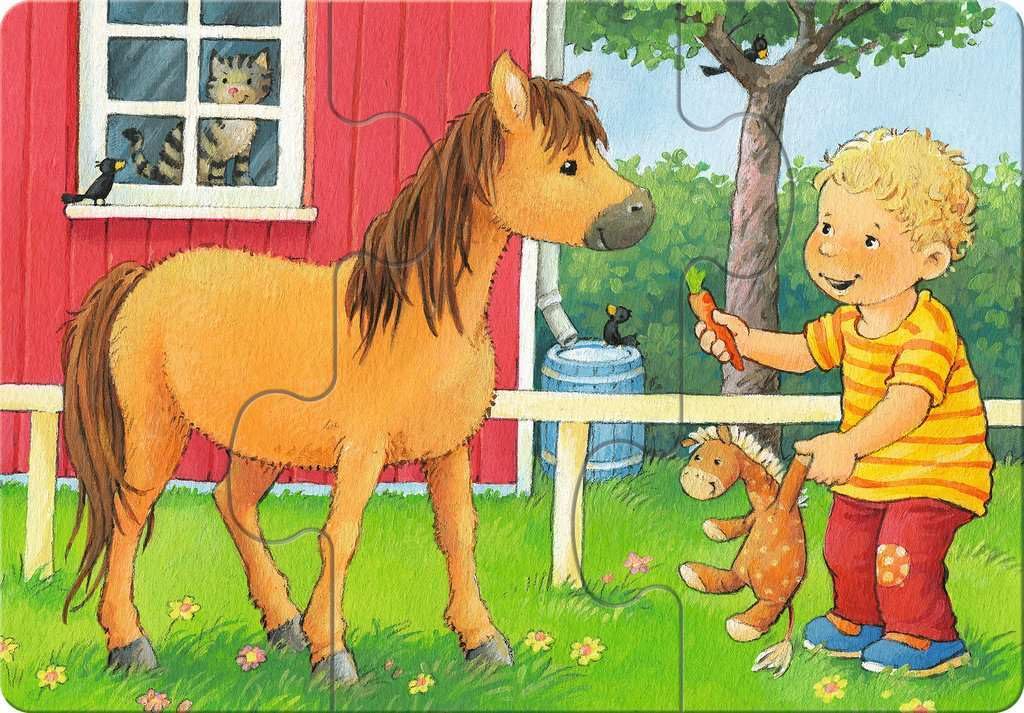 Ravensburger ministeps 4169 Mein allererstes Puzzle: Streichelzoo - 4 erste Puzzles mit 2-5 Teilen, Spielzeug ab 18 Monate - Image 5