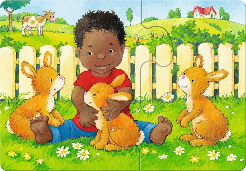 Ravensburger ministeps 4169 Mein allererstes Puzzle: Streichelzoo - 4 erste Puzzles mit 2-5 Teilen, Spielzeug ab 18 Monate - Image 6