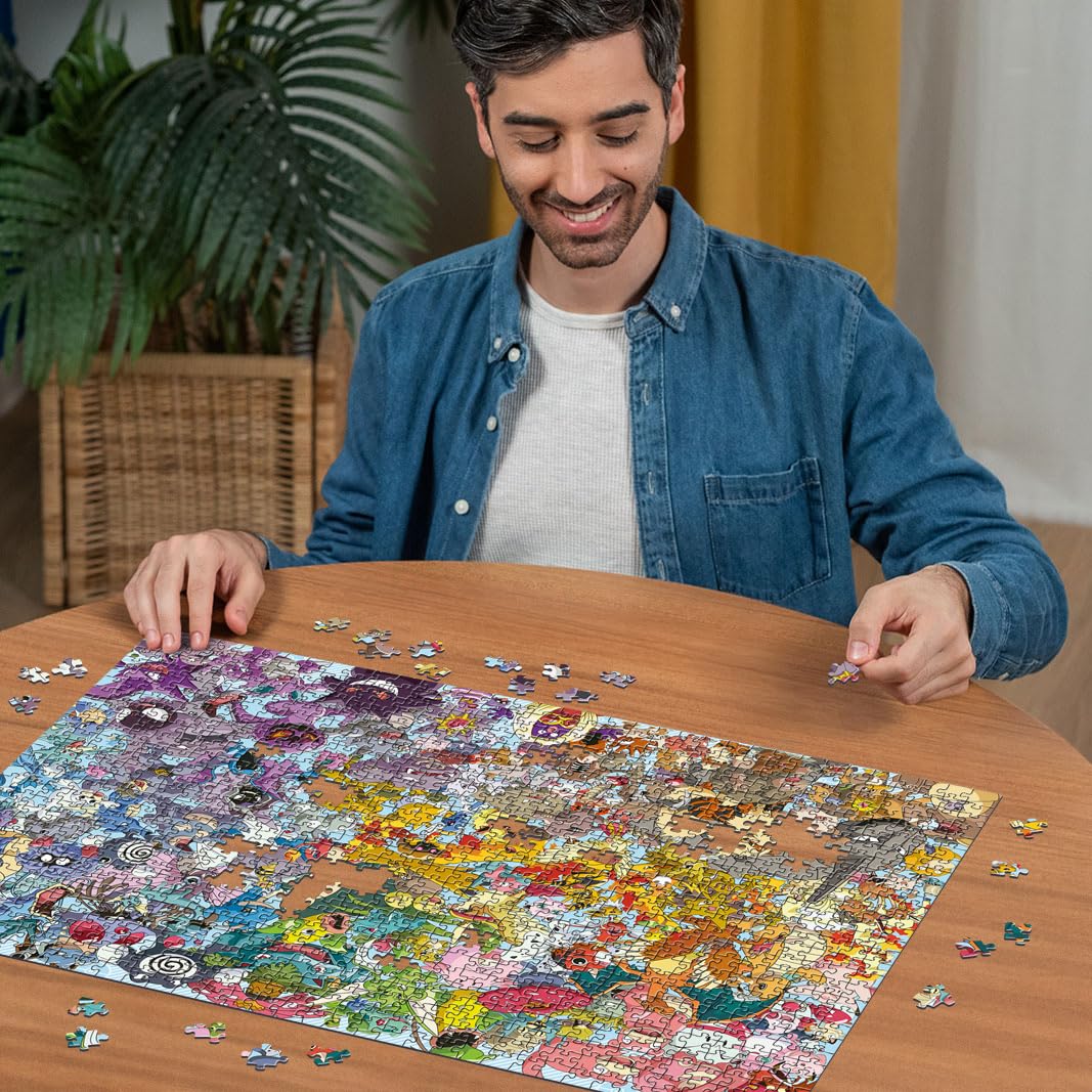 Ravensburger Puzzle 12000460 - Challenge Pokémon - 1000 Teile Puzzle für Erwachsene und Kinder ab 14 Jahren, Pokémon Geschenke - Image 4