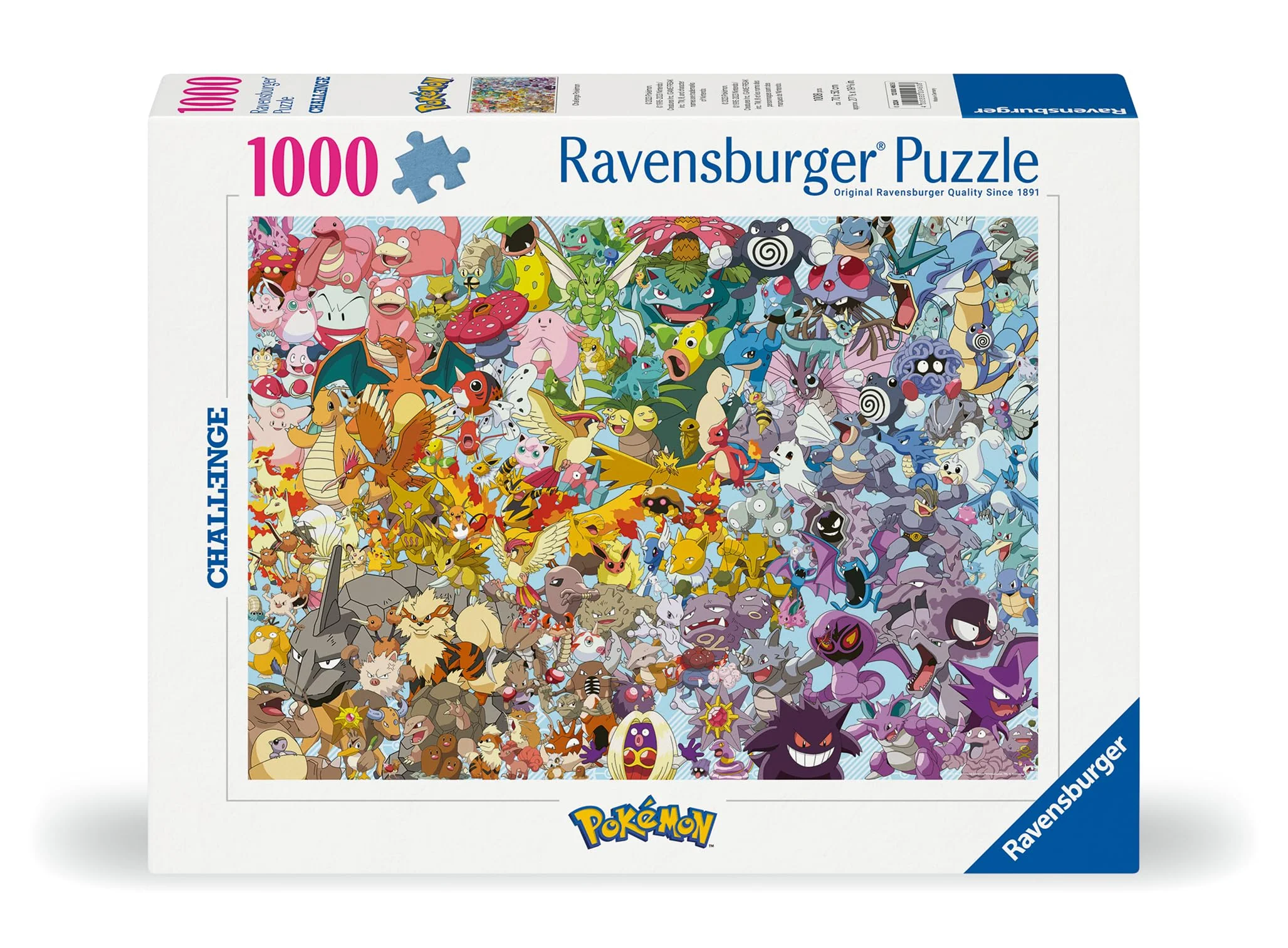 Ravensburger Puzzle 12000460 - Challenge Pokémon - 1000 Teile Puzzle für Erwachsene und Kinder ab 14 Jahren, Pokémon Geschenke - Image 6