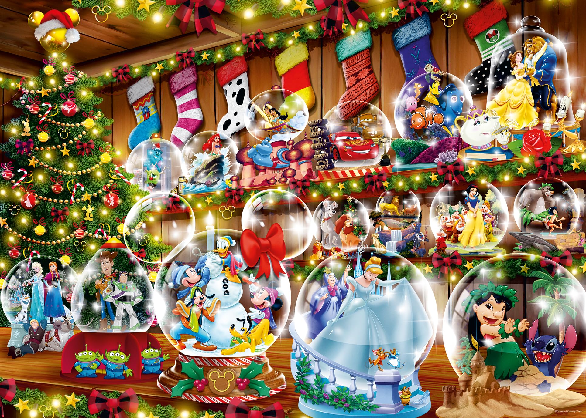Ravensburger Puzzle 12000537 - Schneekugelparadies - 1000 Teile Puzzle für Erwachsene und Kinder ab 14 Jahren, Weihnachts-Puzzle