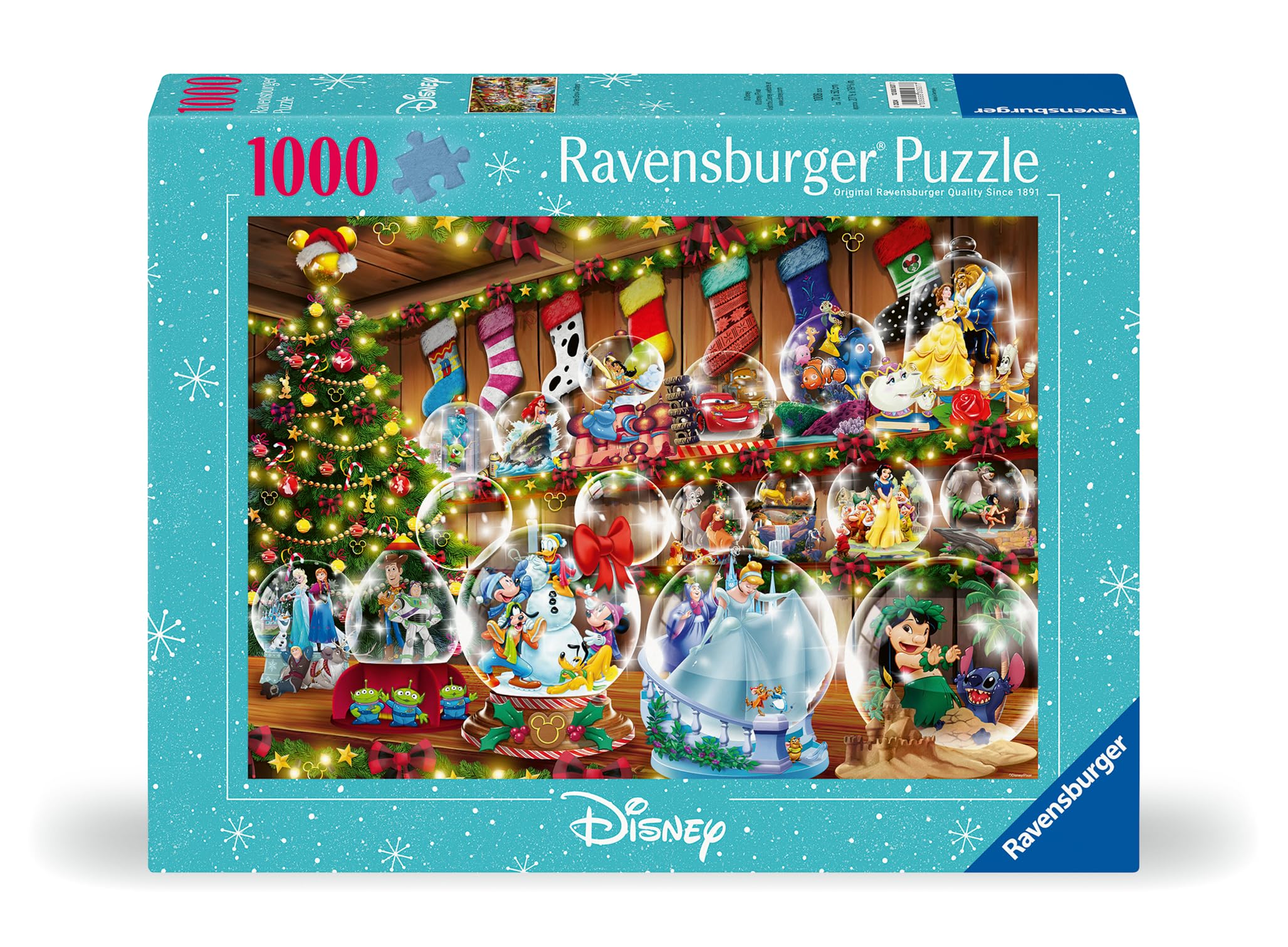 Ravensburger Puzzle 12000537 - Schneekugelparadies - 1000 Teile Puzzle für Erwachsene und Kinder ab 14 Jahren, Weihnachts-Puzzle - Image 6