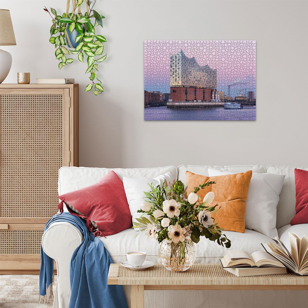 Ravensburger Puzzle 12000677 - Elbphilharmonie, Hamburg - 1000 Teile Puzzle für Erwachsene und Kinder ab 14 Jahren, Stadt-Puzzle Hamburg - Image 3