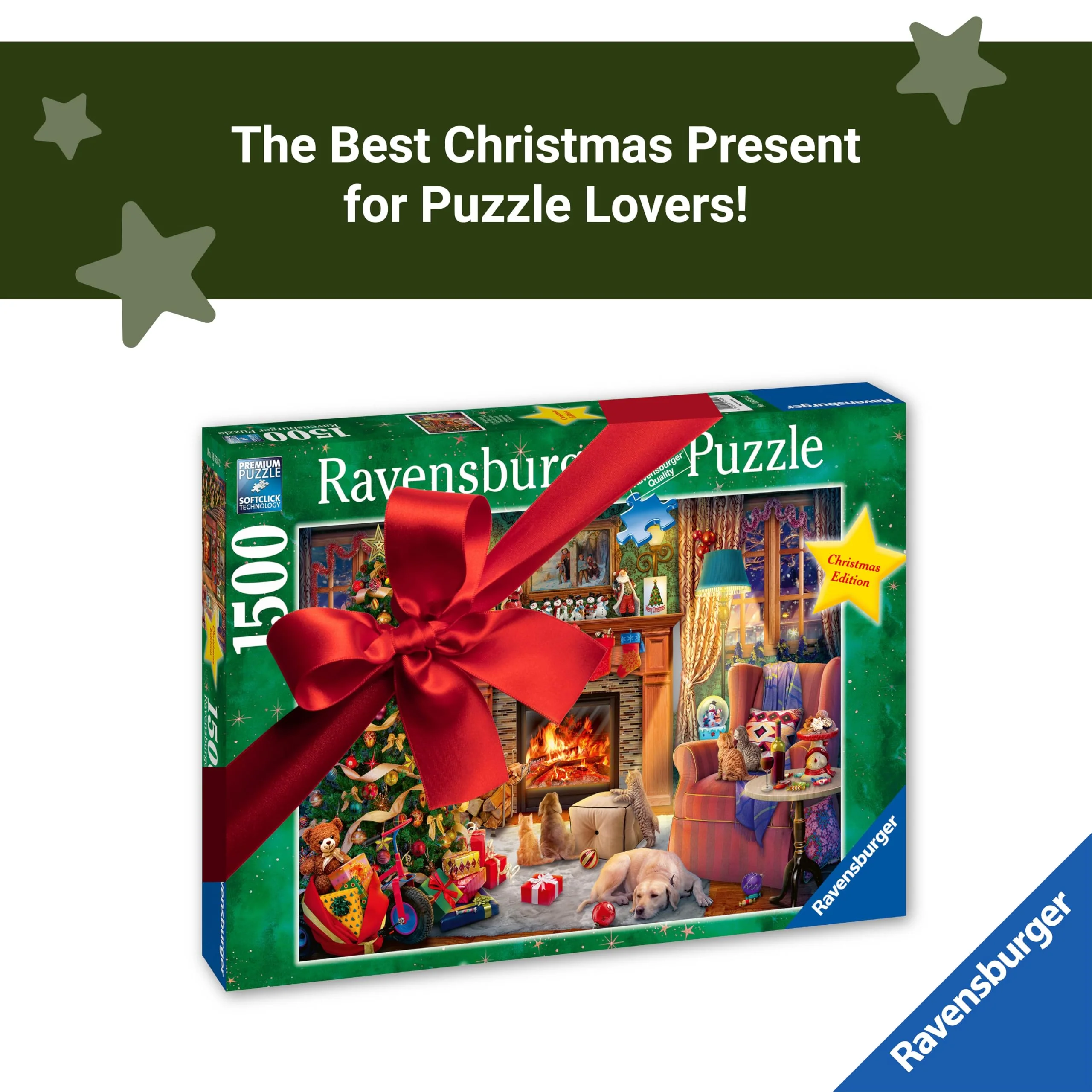 Ravensburger Puzzle 12000718 - Fröhlicher Unfug - 1000 Teile Puzzle für Erwachsene und Kinder ab 14 Jahren, Weihnachts-Puzzle - Image 5