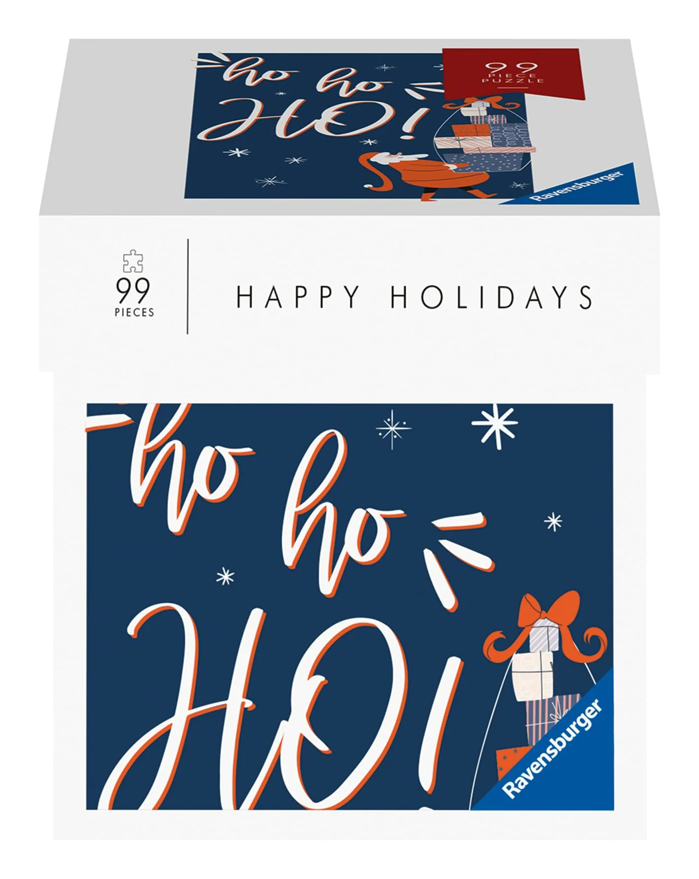 Ravensburger Puzzle 17353 - Happy Holidays - Ho Ho Ho! - 99 Teile Puzzle Moment Weihnachtspuzzle, kleines Puzzle - Image 5