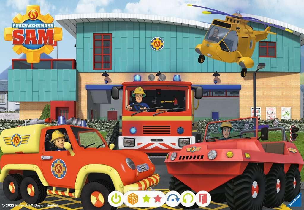 Ravensburger tiptoi Puzzle 00139 Puzzle für kleine Entdecker: Feuerwehrmann Sam, Kinderpuzzle für Kinder ab 4 Jahren, für 1 Spieler - Image 7