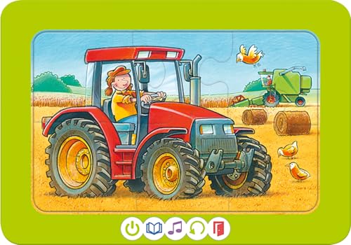 Ravensburger tiptoi Puzzle 00227-3 erste Puzzles: Fahrzeuge, niedliche Rahmenpuzzles für Kinder ab 2 Jahren - Image 4