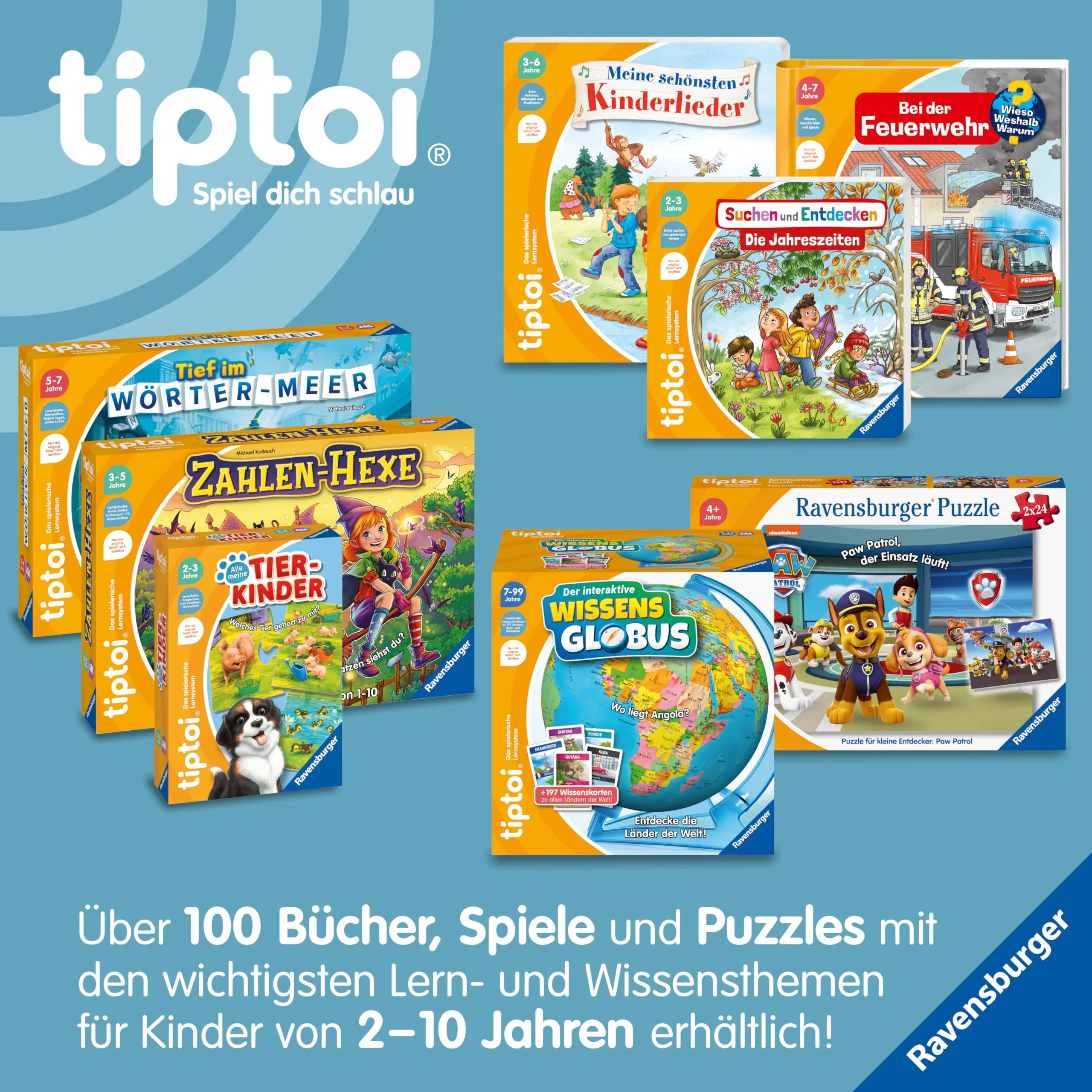 Ravensburger tiptoi Puzzle 00229-3 erste Puzzles: Bauernhoftiere, niedliche Rahmenpuzzles für Kinder ab 2 Jahren - Image 9