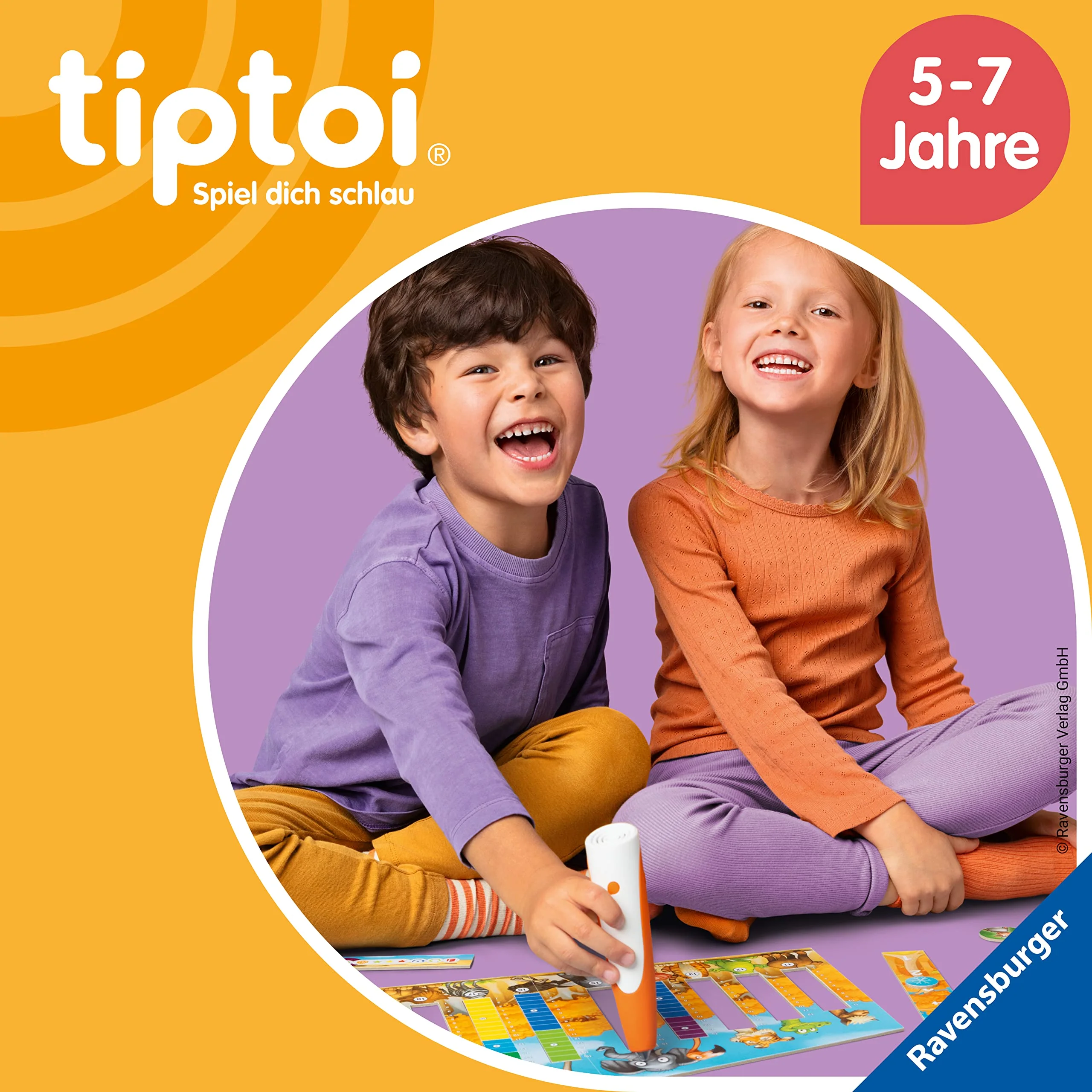Ravensburger tiptoi Spiel - 00123 Wir Spielen Schule - Spiel ab 5 Jahren für 1-4 Spieler, Erlebe interaktiv einen kompletten Schultag - Image 5