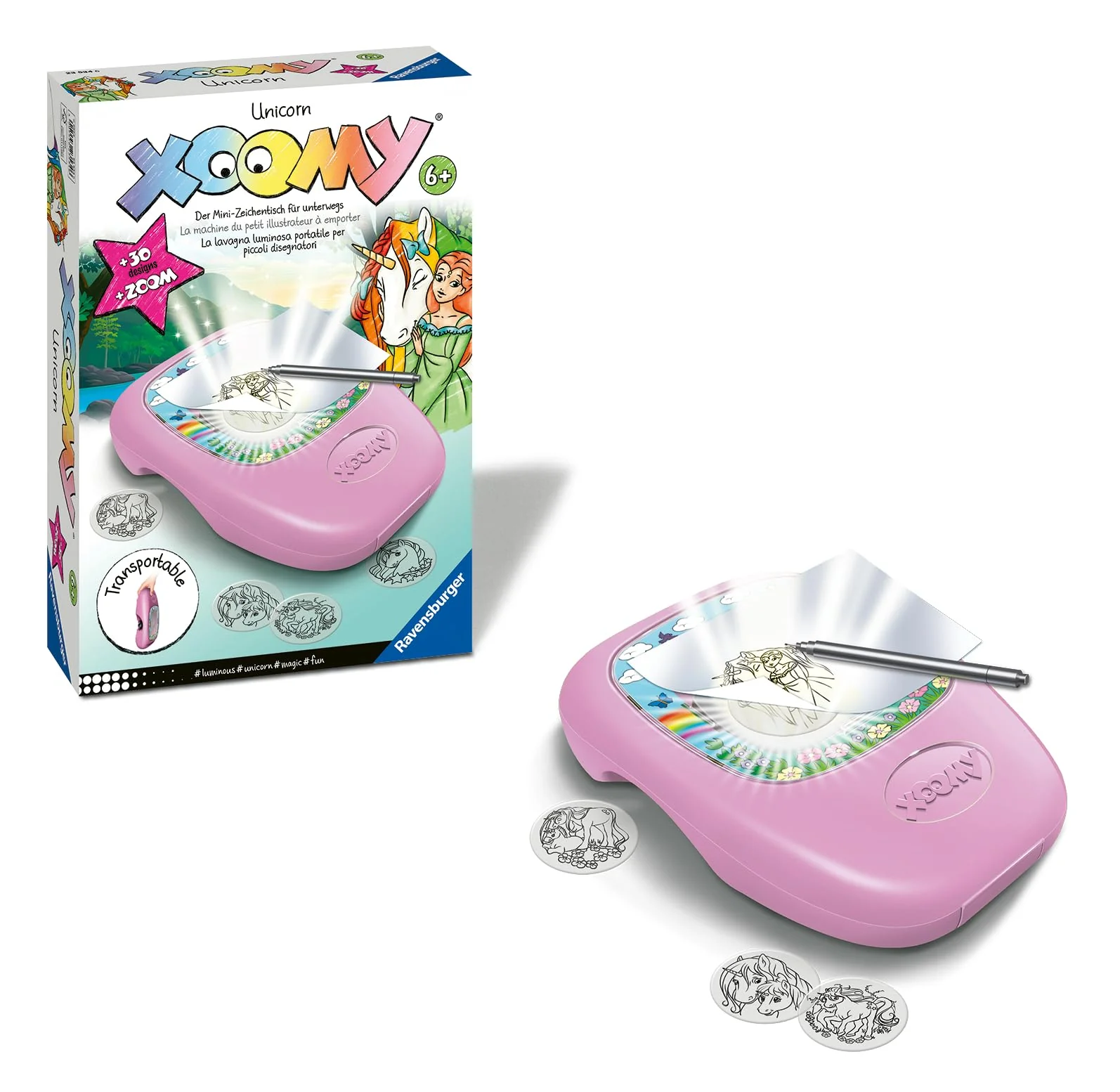 Ravensburger Xoomy Midi Unicorn 23534 - Zauberhafte Einhörner zeichnen Lernen, Kreatives Zeichnen und Malen für Kinder ab 6 Jahren - Image 3