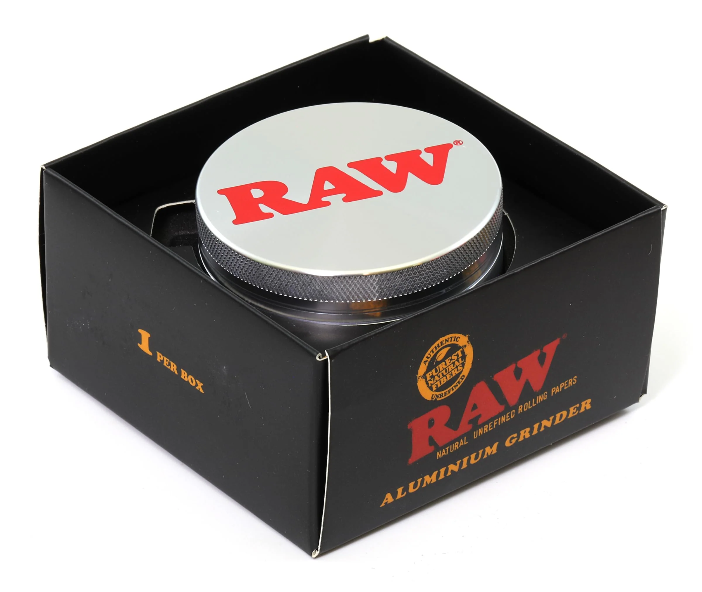 Raw 19330 Grinder-4 Teilig mit Schaufel-56mm, Aluminium - Image 4