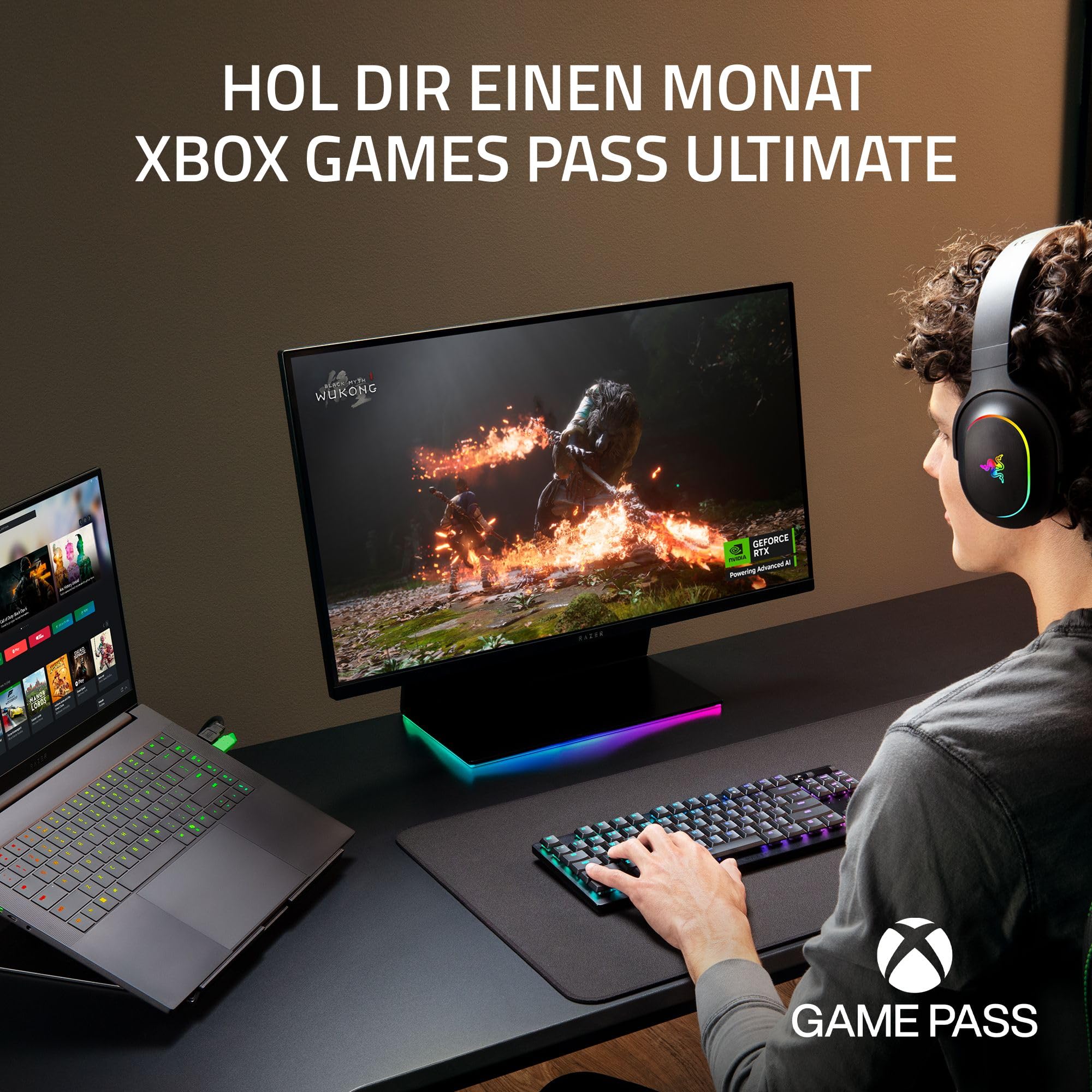 Razer Blade 14 (2025) - 14 Zoll Gaming-Laptop - NVIDIA RTX 5070 - AMD Ryzen AI 9 365-14" 3K 120Hz OLED Display - 32 GB LPDDR5X 8000 MHz - 1 TB SSD - QWERTZ DE-Layout | Schwarz - Image 10