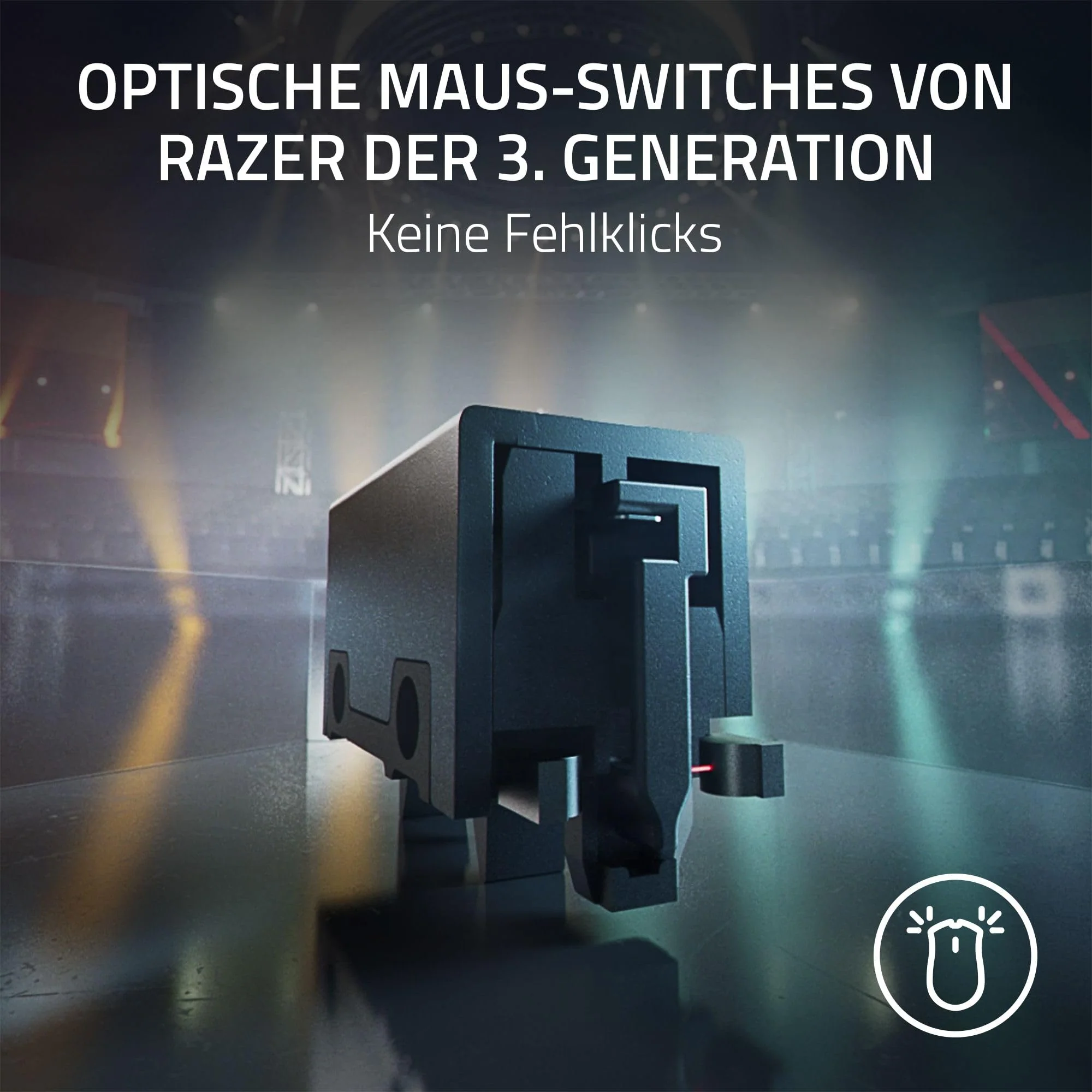Razer DeathAdder V3 Pro - Leichte kabellose Ergonomische Esports-Maus (63g Leichtes Design, Focus Pro 30K Optischer Sensor, Mausschalter Gen-3, HyperSpeed Wireless) Faker-Edition - Image 2