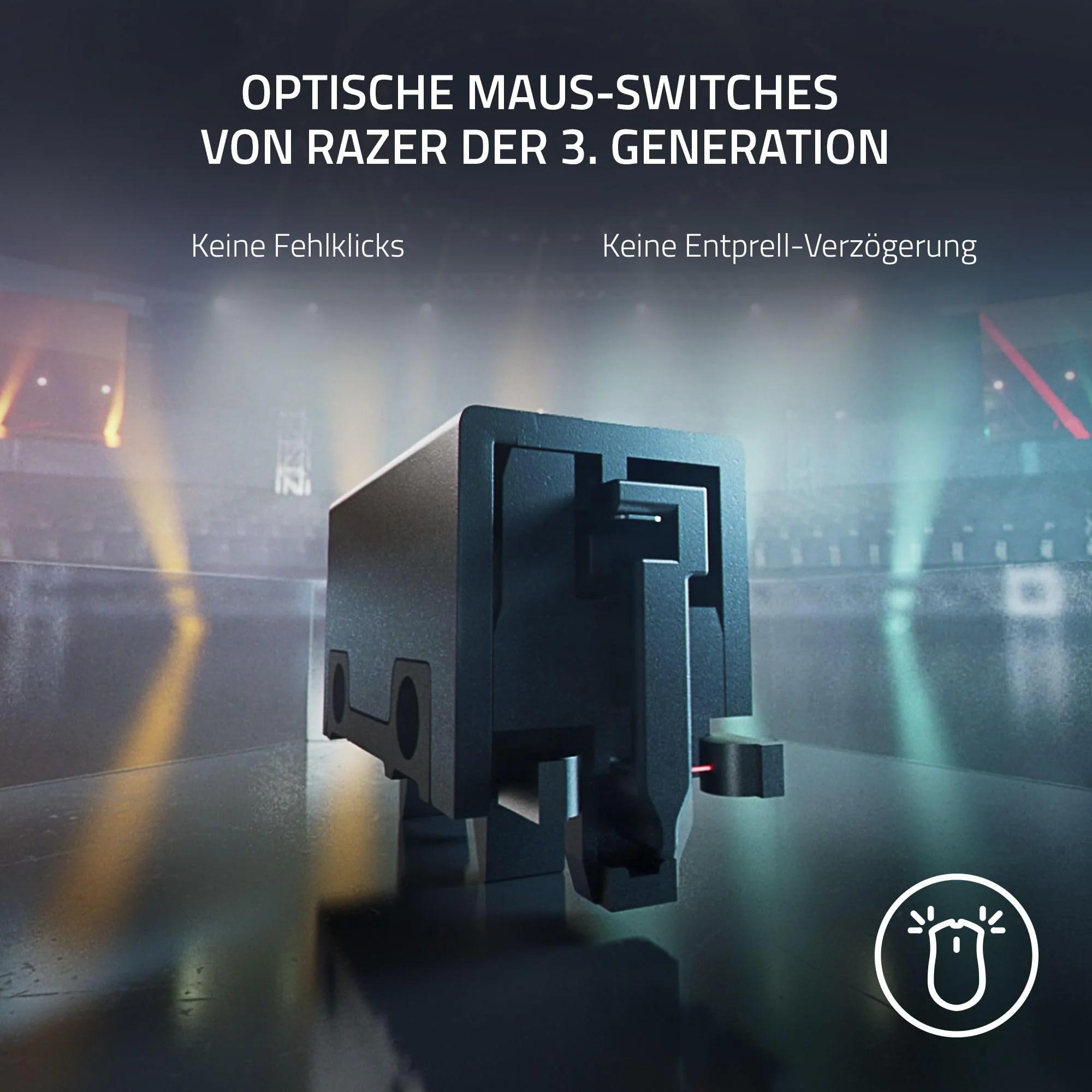 Razer DeathAdder V3 Pro - Leichte kabellose Ergonomische Esports-Maus (64g Leichtes Design, Focus Pro 30K Optischer Sensor, Mausschalter Gen-3, HyperSpeed Wireless) Weiß - Image 2