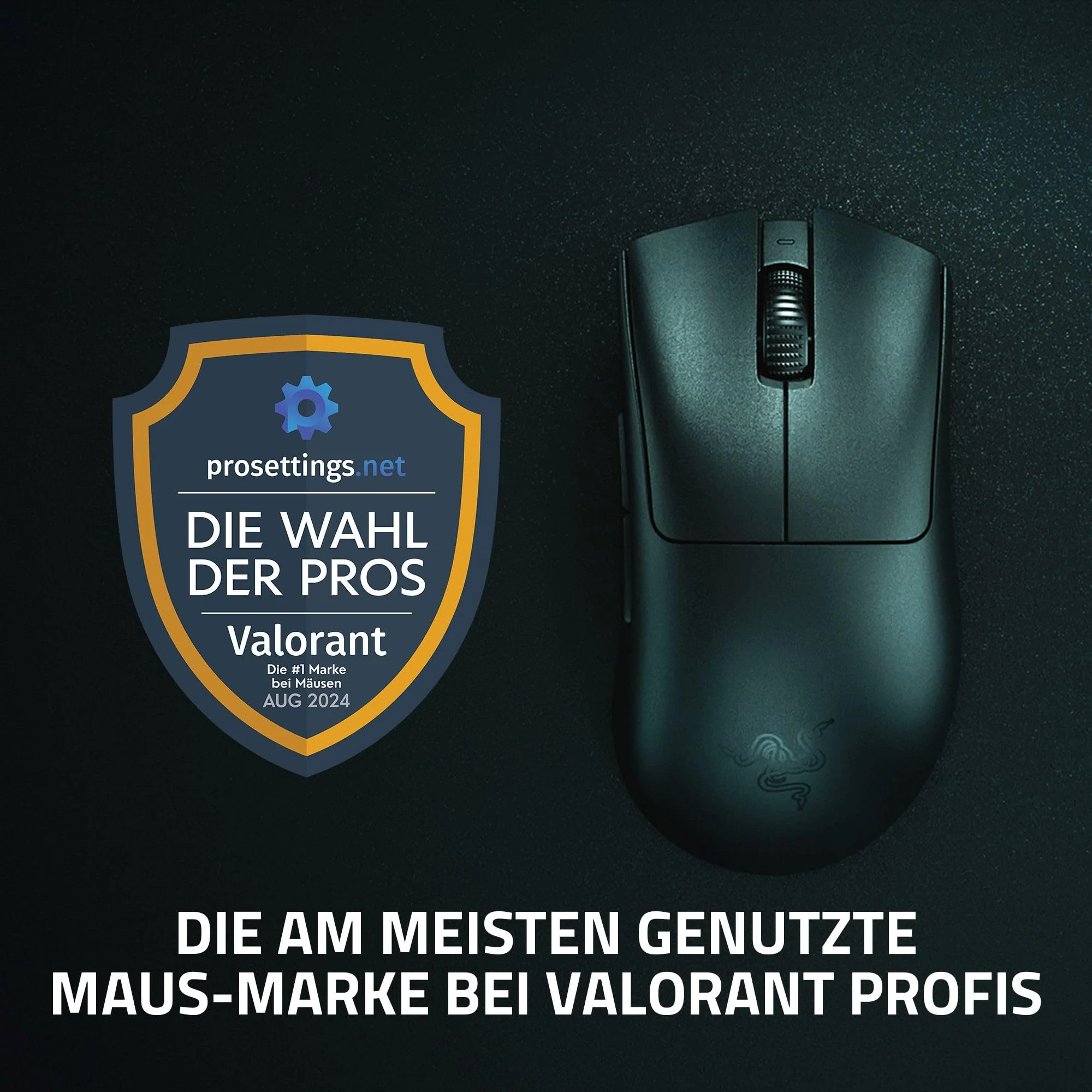 Razer DeathAdder V3 Pro - Leichte kabellose Ergonomische Esports-Maus (64g Leichtes Design, Focus Pro 30K Optischer Sensor, Mausschalter Gen-3, HyperSpeed Wireless) Weiß - Image 8