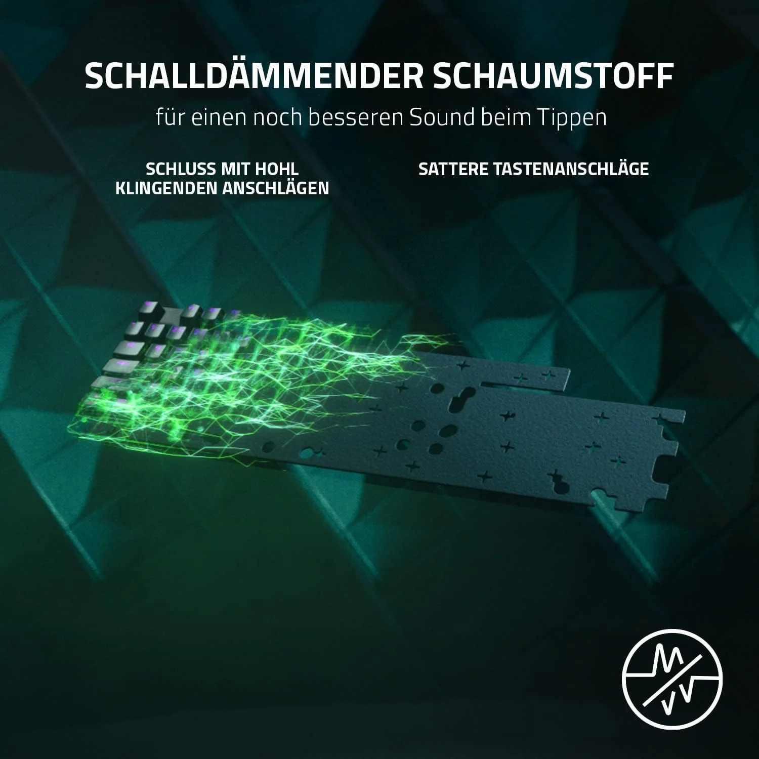 Razer Huntsman V2 (Purple Switch) - Praktisch latenzfreie optische Gaming-Tastatur (Handballenauflage, 4 Medientasten, Doubleshot PBT-Tastenkappen) QWERTZ DE-Layout | Schwarz - Image 6