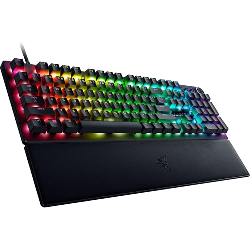 Razer Huntsman V3 Pro - Analoges optisches E-Sport-Keyboard Snap Tap & Rapid Trigger (Schnellfeuer-Modus, Multifunktionaler Drehregler, Doubleshot-PBT-Tastenkappen) DE-Layout | Schwarz - Image 14