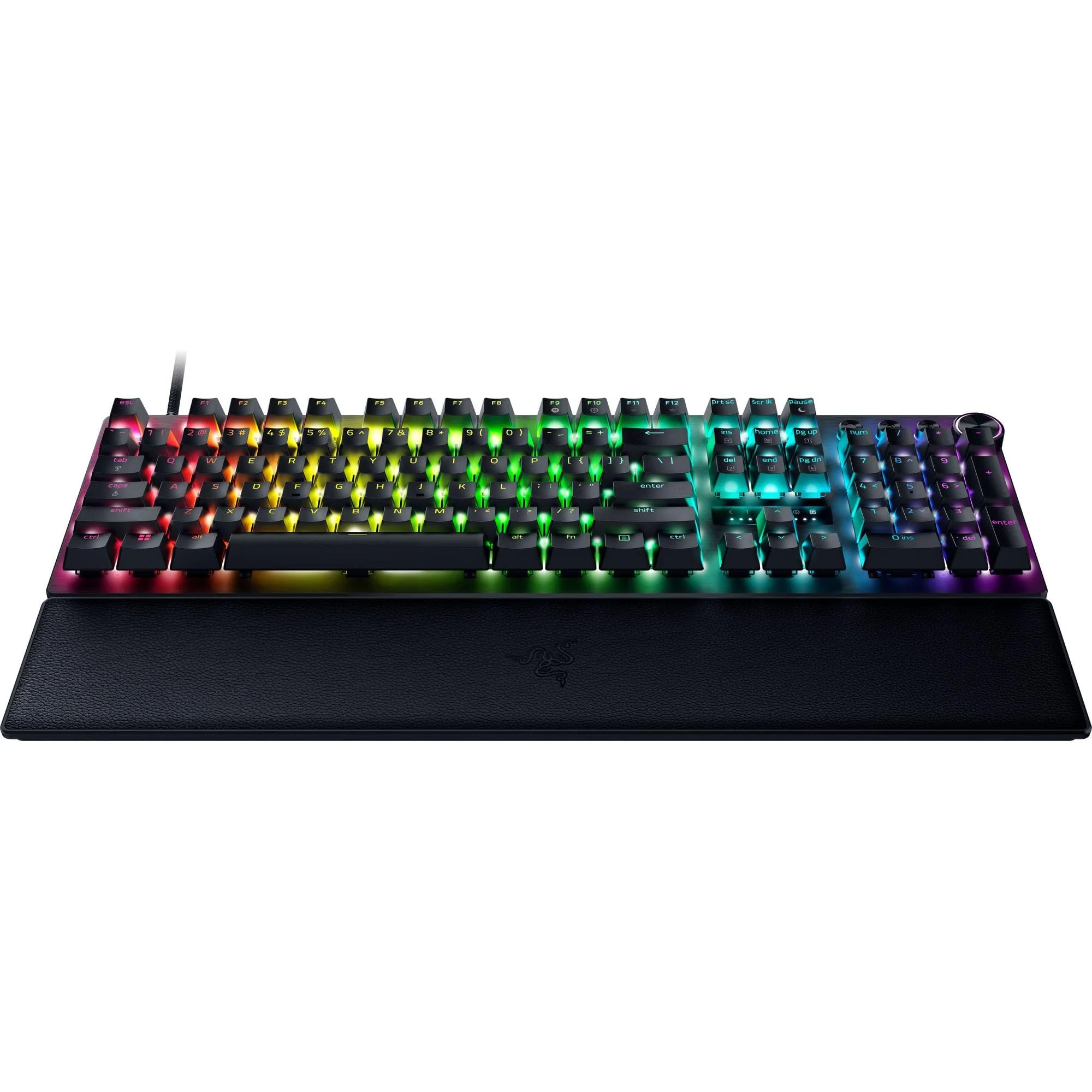 Razer Huntsman V3 Pro - Analoges optisches E-Sport-Keyboard Snap Tap & Rapid Trigger (Schnellfeuer-Modus, Multifunktionaler Drehregler, Doubleshot-PBT-Tastenkappen) DE-Layout | Schwarz - Image 17