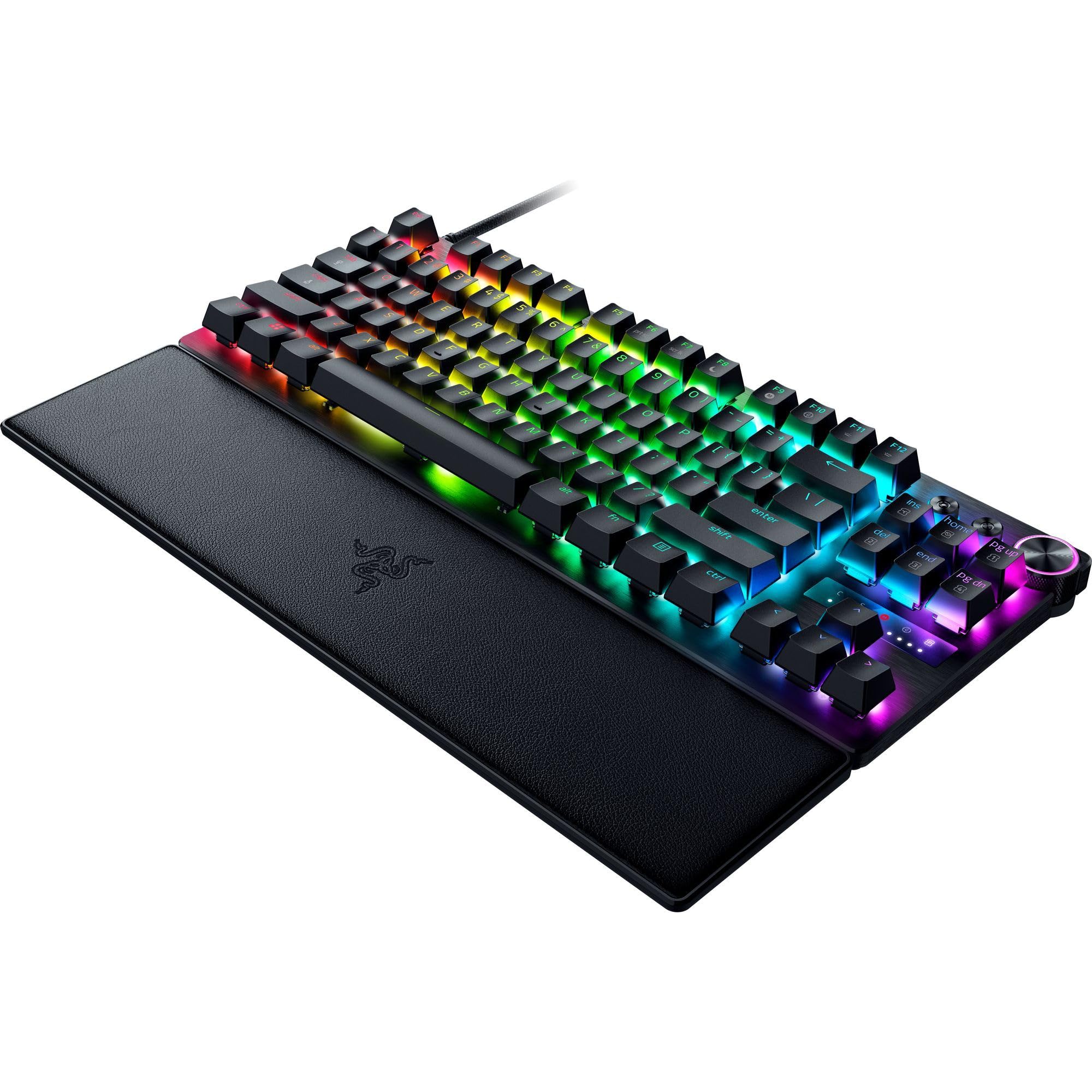 Razer Huntsman V3 Pro Tenkeyless - Analoge optische TKL E-Sport PC-Tastatur ohne Ziffernblock Snap Tap & Rapid Trigger (Digitaler Drehregler & Steuerungstaste) DE-Layout | Schwarz - Image 14
