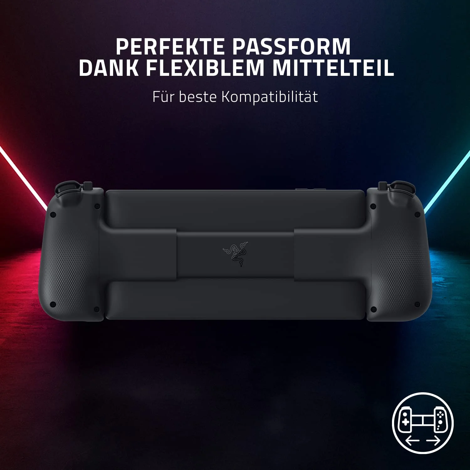 Razer Kishi V2 für iPhone - Mobile Gaming Controller (Universal Fit mit ausziehbarer Brücke, Streaming von PC- und Konsolenspielen, Ergonomisches Design, Powered by Nexus App) Schwarz - Image 2