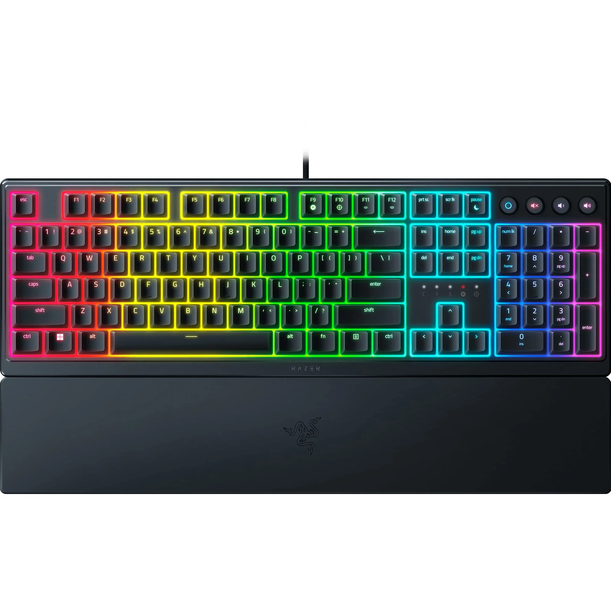 Razer Ornata V3 Mechanische Gaming-Tastatur, RGB-Chroma, Handballenauflage, AZERTY-Tastatur - Image 4