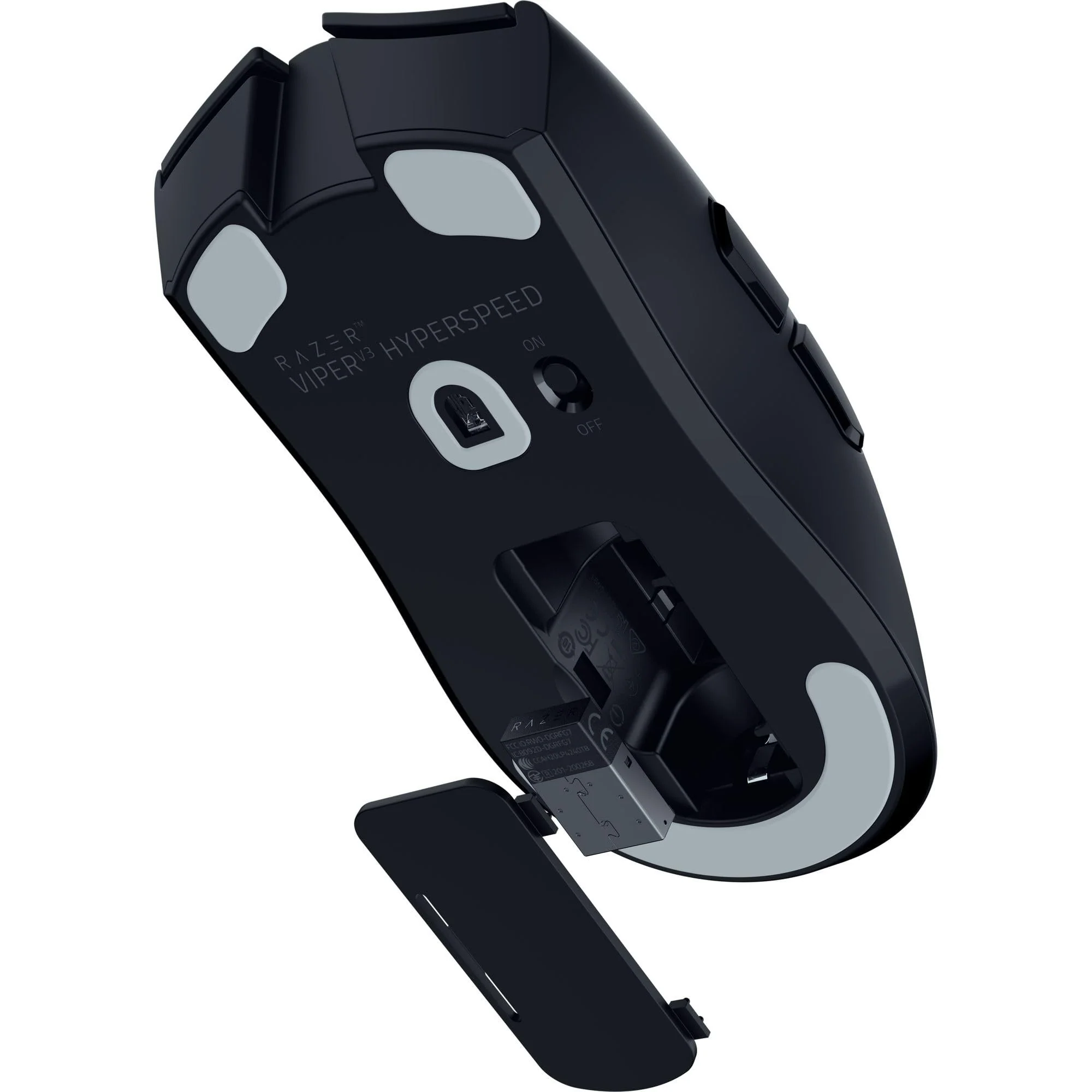 Razer Viper V3 HyperSpeed - Kabellose Esports Maus (Focus Pro 30K Optical Sensor, Bis zu 280 Std. Akku, Mechanische Maus-Switches der 2. Generation, kabellose Abtastrate von 4000 Hz) Schwarz - Image 9