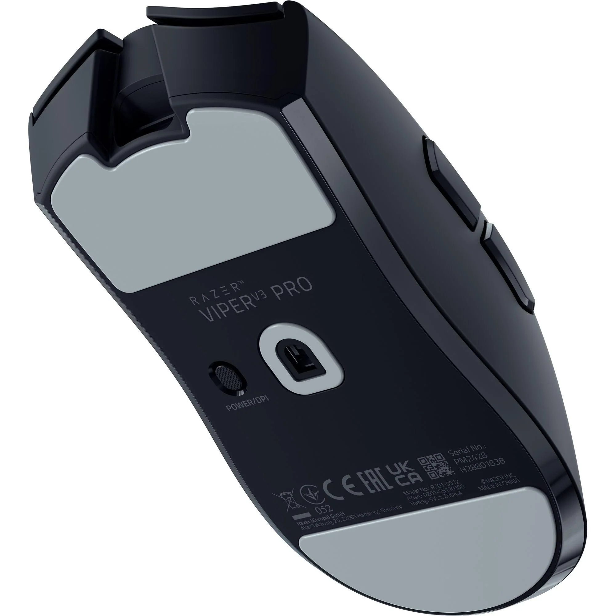 Razer Viper V3 Pro - Ultraleichte kabellose Esports Gaming-Maus (8k Hz HyperPolling, 54g leichtes Design, Focus Pro Sensor 35K DPI, HyperSpeed Wireless, 95 Stunden Akkulaufzeit) Schwarz - Image 8
