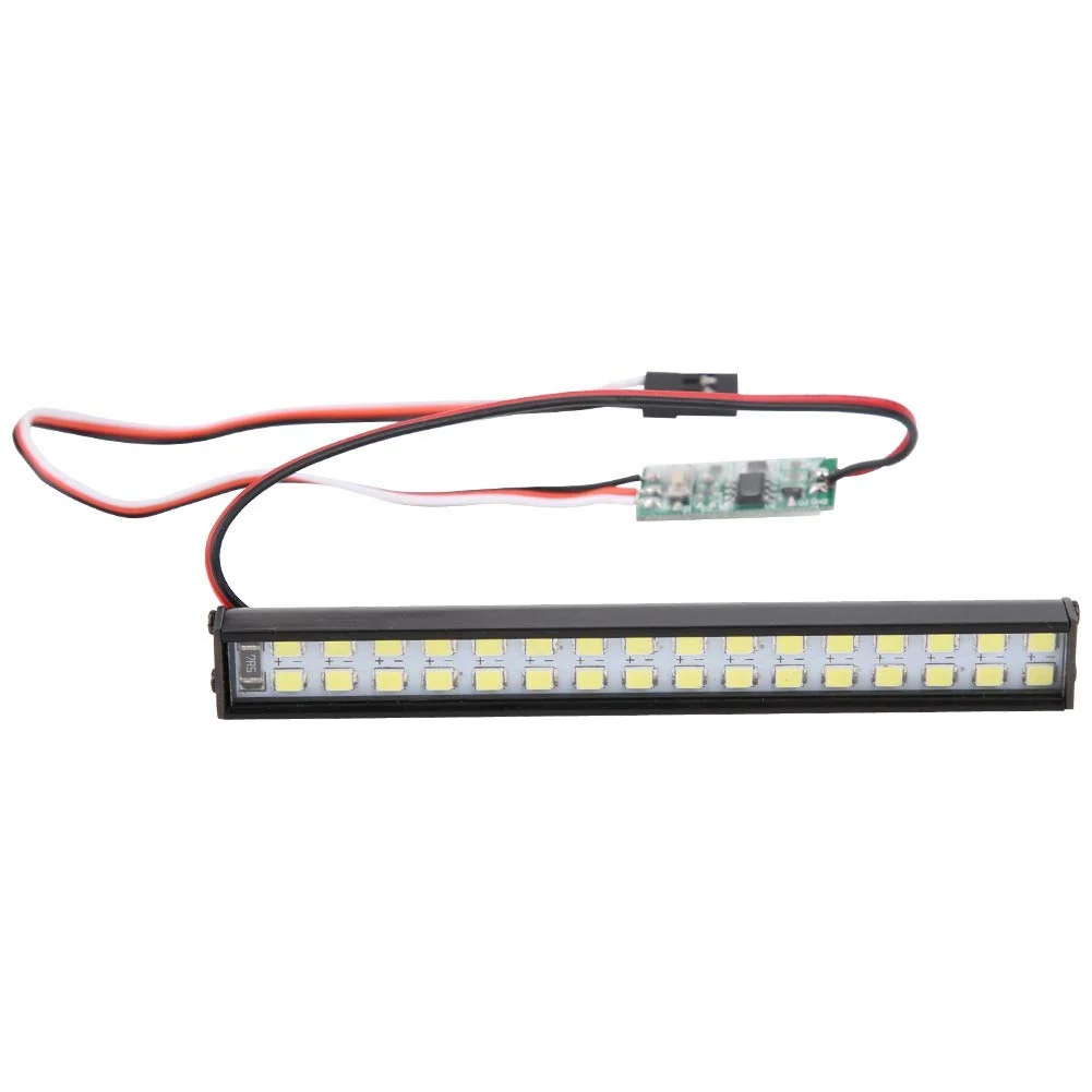 RC Auto Dachlampe, Lampenperlen, 32 Stück, universelle RC-Auto-Lichtleiste, RC-Chenille-Upgrade-Zubehör, Länge 100 mm - Image 5