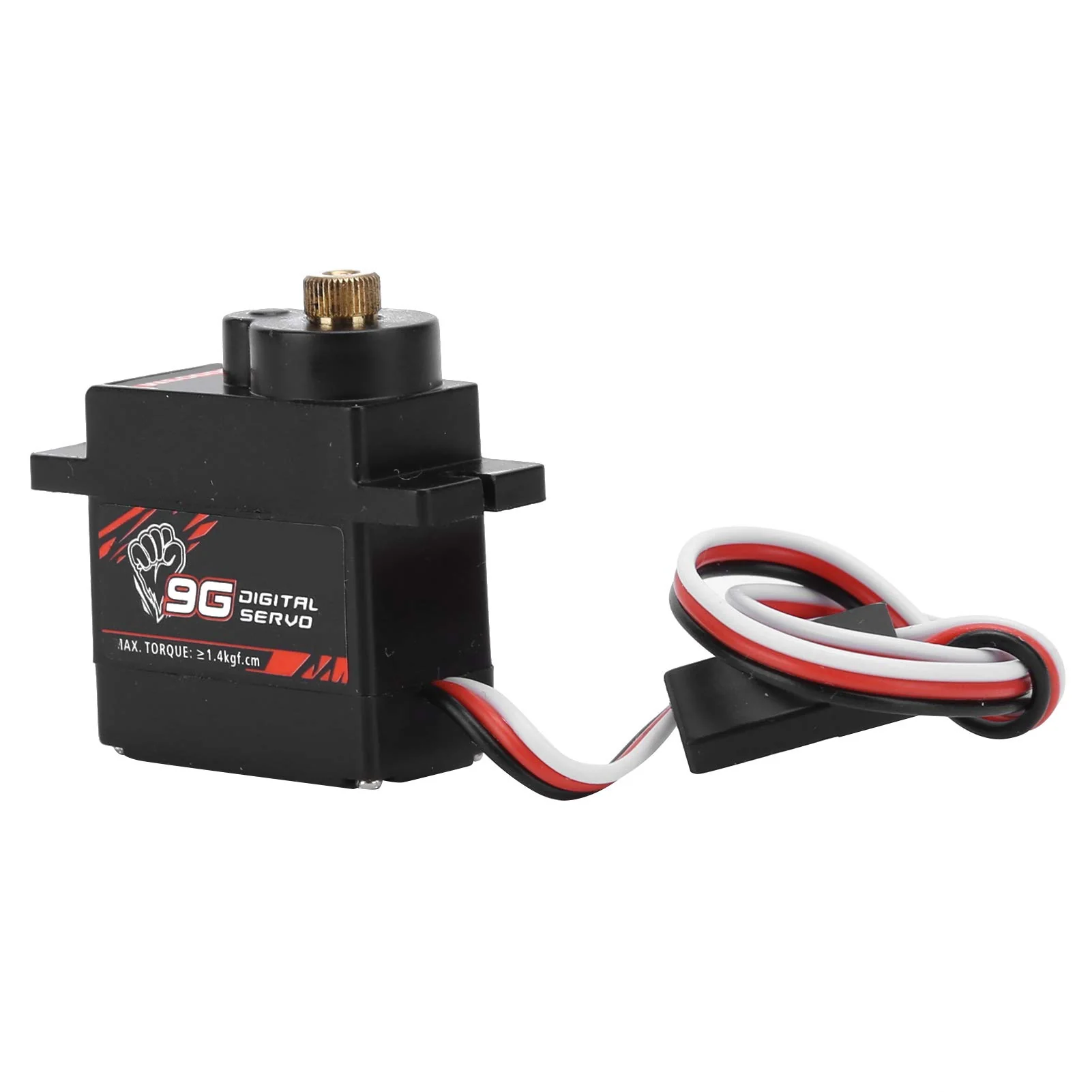 RC Digital Servo, 9g Metallgetriebe Servo für 1/24 RC Flugzeug und Modellbau - Präzisions Servo für Flugmodelle