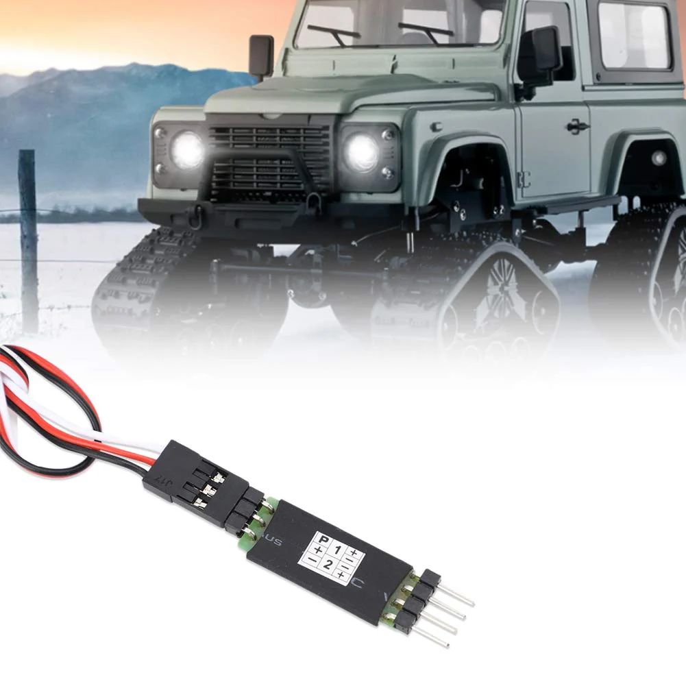 RC Switch RC Lichtschalter RC Auto Lichtempfängerkabel RC Licht Modul Dritter Kanal Schalter Fernbedienung Lichter Empfängerkabel RC Controller Schalter LED Schaltmodul für Fahrzeugmodell Teilezugang - Image 2