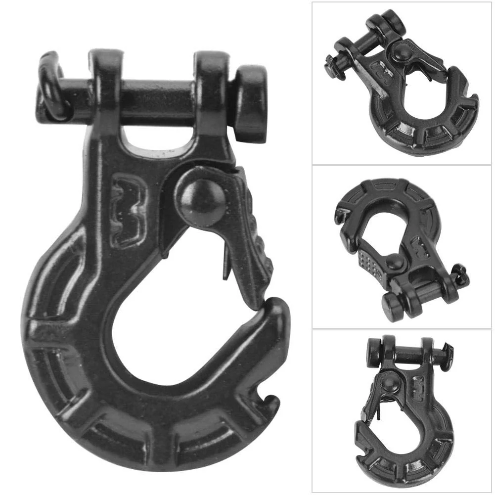 RC Windenhaken, 2 Stück Fernbedienung Modell Fahrzeug Zubehör Metall Windenhaken 1/10 Anhänger Haken für RC 4WD Warnen - Image 7