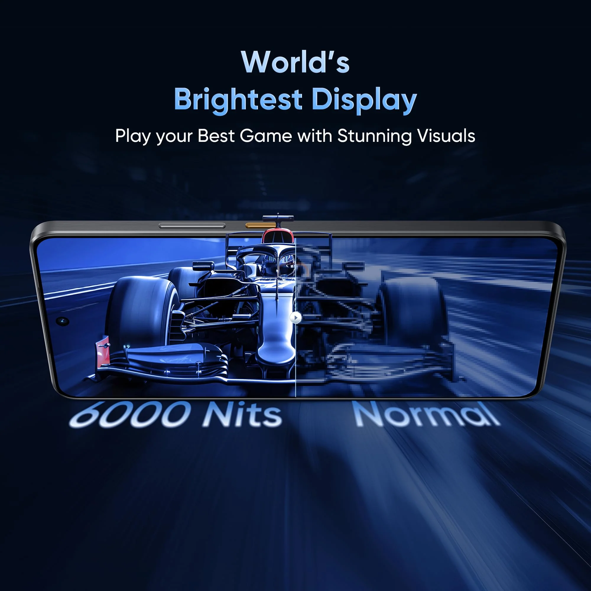 realme GT 7T 5G Smartphone,12+256GB,7000 mAh Battery,120W Charge,Dimensity 8400-MAX Chipset,IMX896 50MP Camera, AI Planner,6000nits Pro-Esports 120Hz Display,IP69,Black,Amazon Exclusive - Image 4
