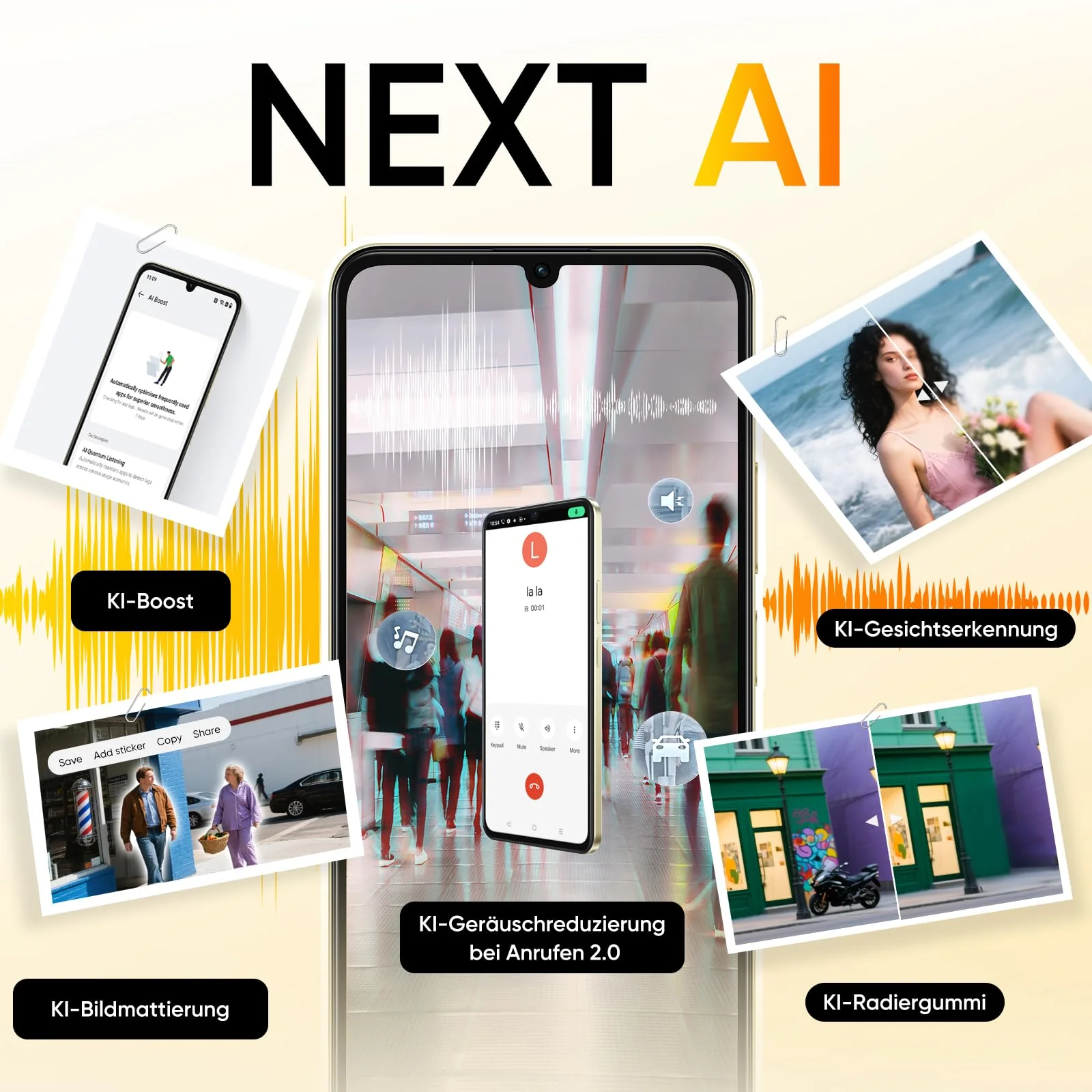 realme Note 70T Smartphone 4+128 GB, 6,75-Zoll-HD-90-Hz-Display, 6000 mAh Akku Mit Großer Kapazität, ArmorShell-Schutz, T7250 Octa-Core-Chipsatz, Next AI, IP54, Obsidianschwarz, Kein Ladegerät - Image 4