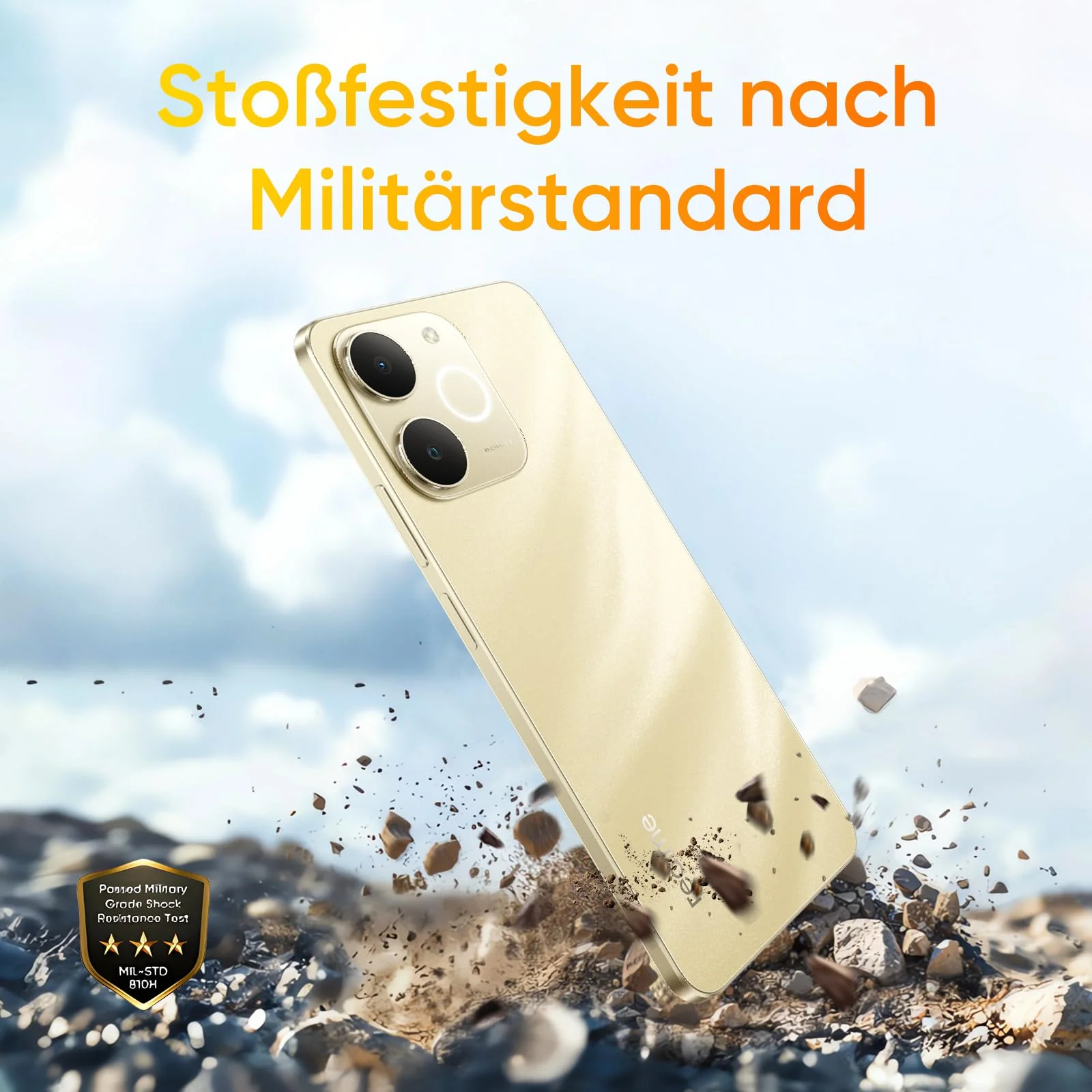 realme Note 70T Smartphone 4+128 GB, 6,75-Zoll-HD-90-Hz-Display, 6000 mAh Akku Mit Großer Kapazität, ArmorShell-Schutz, T7250 Octa-Core-Chipsatz, Next AI, IP54, Obsidianschwarz, Kein Ladegerät - Image 5