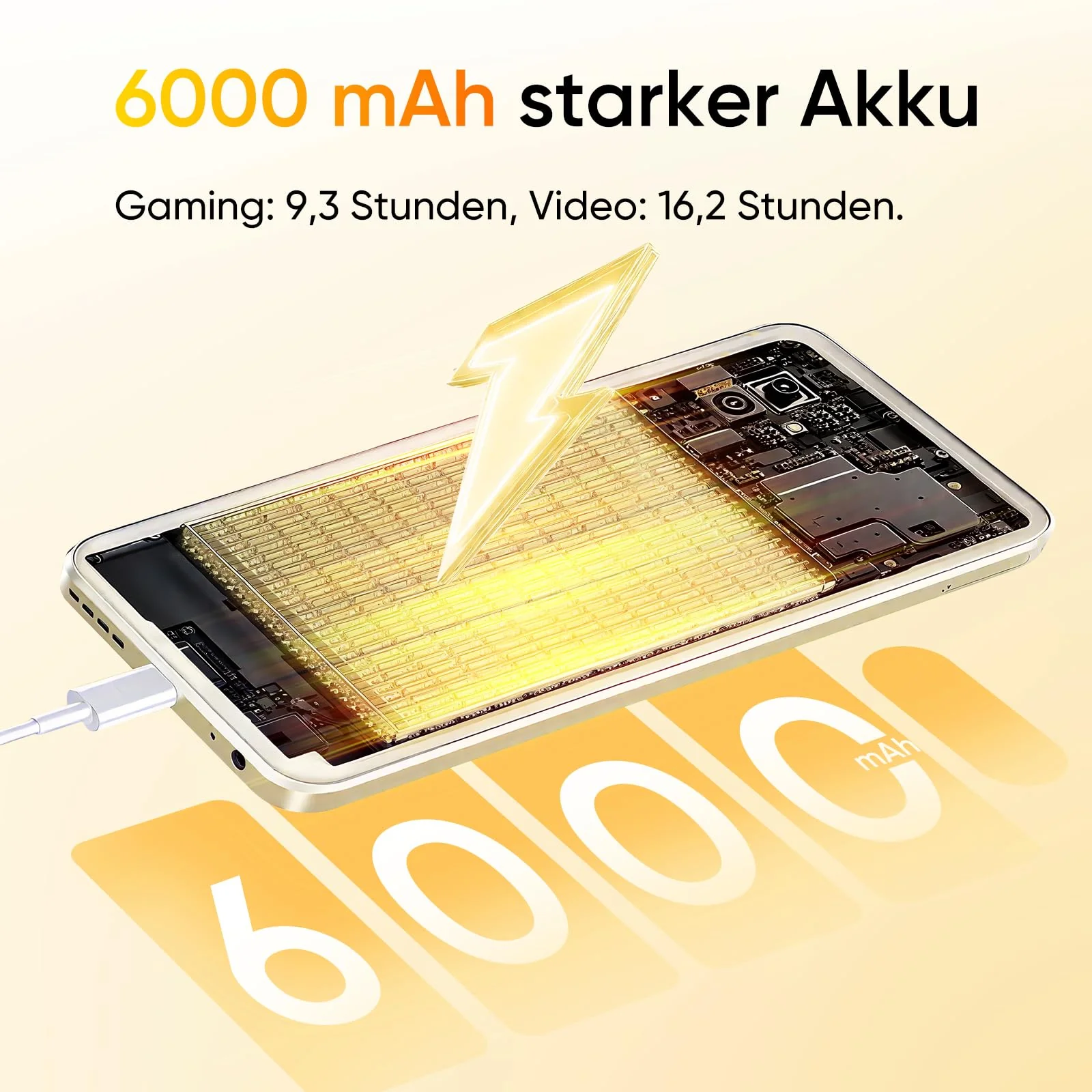 realme Note 70T Smartphone 4+128 GB, 6,75-Zoll-HD-90-Hz-Display, 6000 mAh Akku Mit Großer Kapazität, ArmorShell-Schutz, T7250 Octa-Core-Chipsatz, Next AI, IP54, Obsidianschwarz, Kein Ladegerät - Image 8