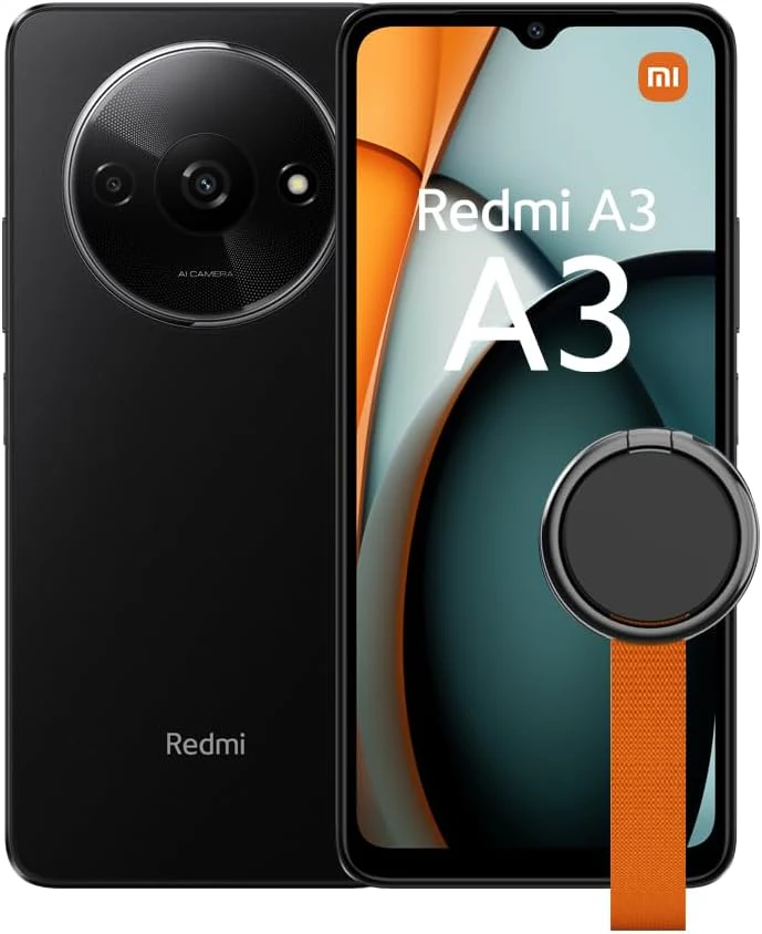 Redmi A3 Smartphone, 3+64GB, 5000mAh, Handy ohne Vertrag, Dual-SIM, Mitternachtschwarz (DE Version) - Image 7