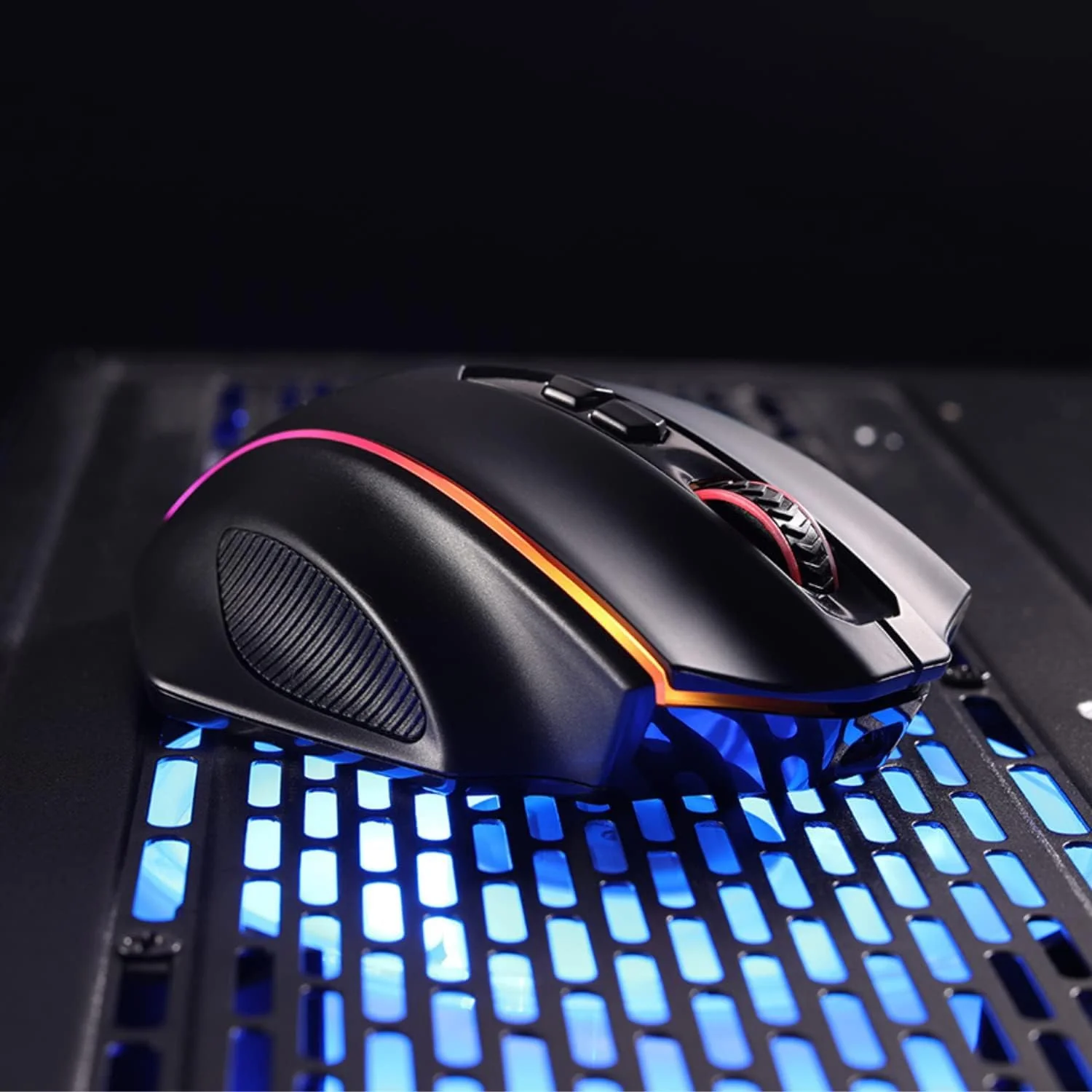 Redragon M686 Vampire Elite Kabellose Gaming Maus, 16000 DPI Kabelgebunde/Kabellose Maus mit Professionellem Sensor, 45-Stunden-Dauerleistung, Anpassbarem Makro und RGB-Hintergrundbeleuchtung - Image 8