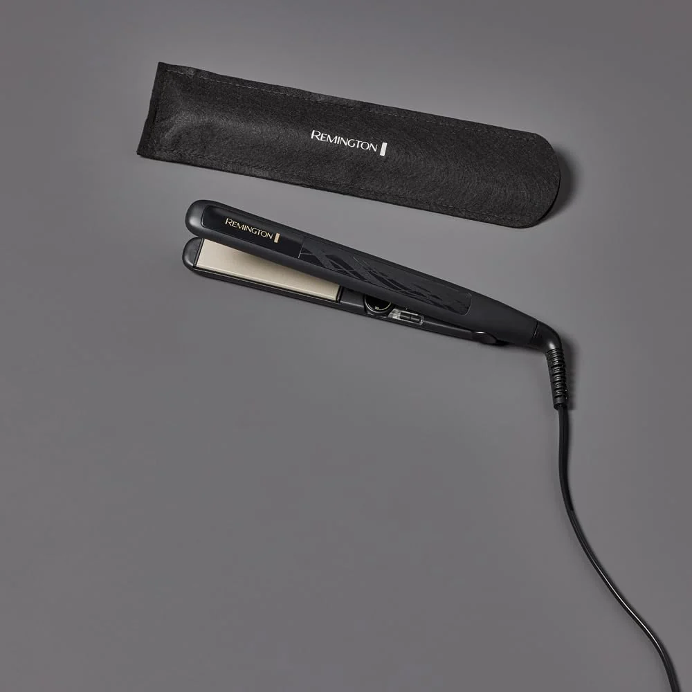 Remington Glätteisen Ceramic Straight (4-facher Schutz: antistatische Keramik-Turmalin-Beschichtung -gleichmäßige Wärmeverteilung, geringere statische Aufladung & seidiger Glanz) Haarglätter S3500 - Image 9