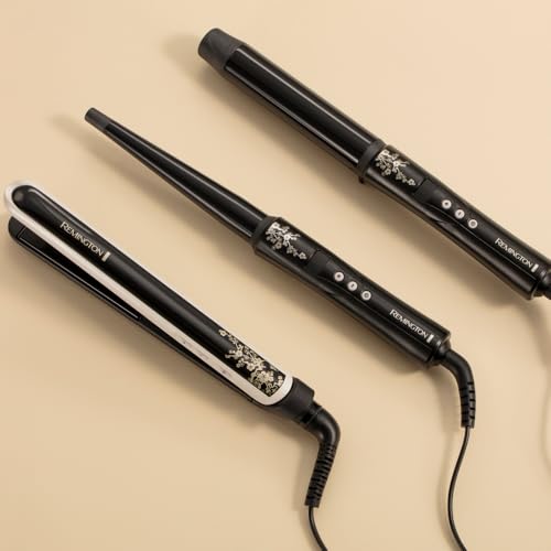 Remington Glätteisen [Testsieger] Pearl (hochwertige Keramikbeschichtung mit echten Perlen für eine gleichmäßige Wärmeverteilung) LCD-Display, 150-235°C, inkl. Aufbewahrungstasche, Haarglätter S9501 - Image 4