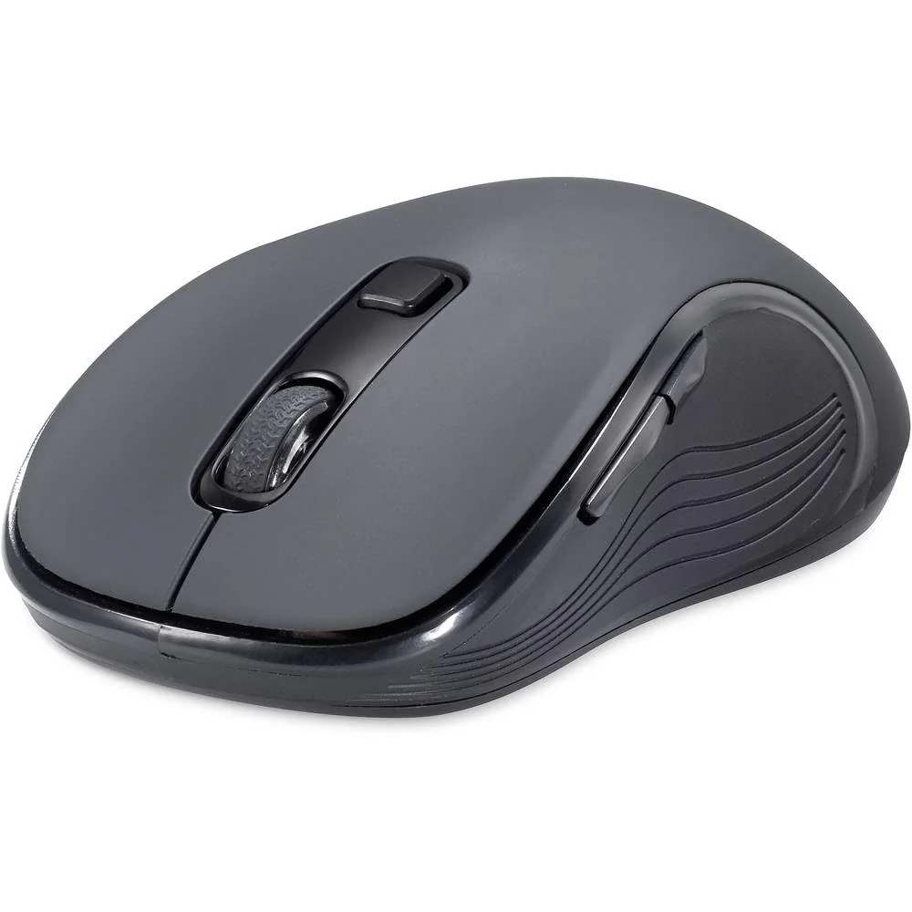 Renkforce RF-KMC-520 Kabellos Tastatur, Maus-Set Multimediatasten Deutsch, QWERTZ Black - Image 3