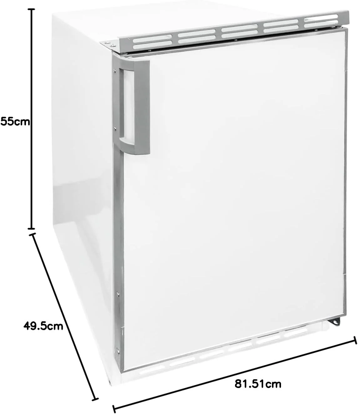 respekta Kühlschrank 3* Gefrierfach Unterbau Dekorfähig 82 Liter UKS 110-11 - Image 5