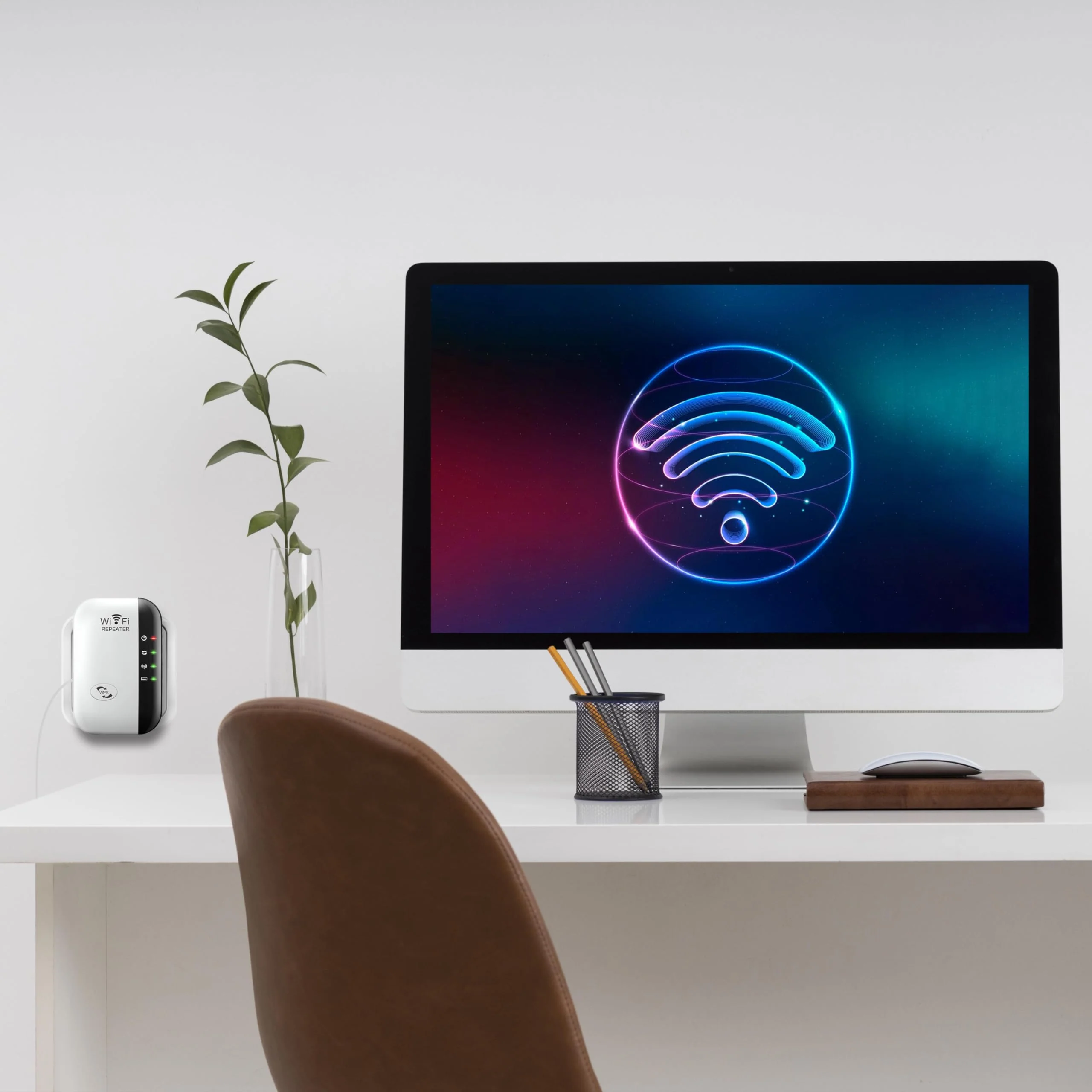 Retoo WiFi Repeater 2.4 GHz, 300 Mbit/s, WLAN Verstärker, Ethernet-Port, WPS, Access Point, Repeater Modus, LED abschaltbar, kompatibel zu Allen WLAN Geräte, Internet Verstärker, IEEE 802.11 b/g/n - Image 9