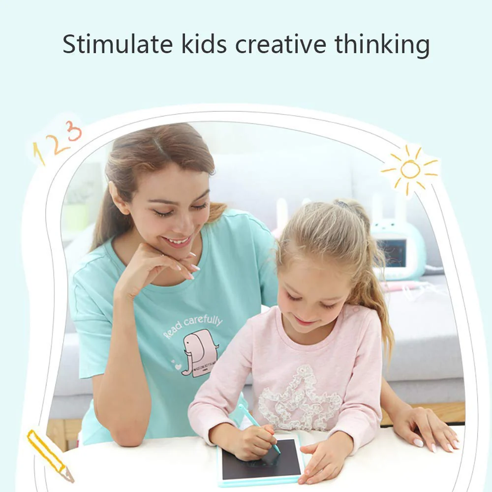Richgv LCD-Schreibtafel, LCD-Zeichenbrett für Kinder und Erwachsene 8,5-Zoll-tragbare Digitale Schreibtafel, Handschrift-Doodle Abnehmbare Schreibtafel mit Stift - Image 3