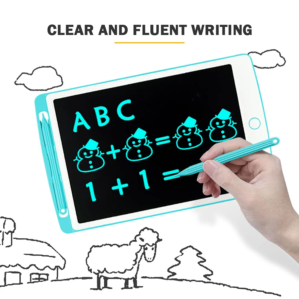 Richgv LCD-Schreibtafel, LCD-Zeichenbrett für Kinder und Erwachsene 8,5-Zoll-tragbare Digitale Schreibtafel, Handschrift-Doodle Abnehmbare Schreibtafel mit Stift - Image 7